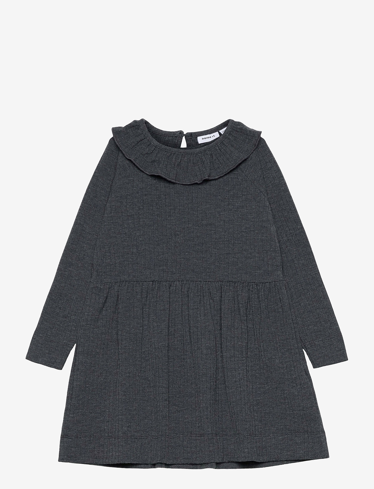 name it - NMFBALINA LS DRESS - india ink - 0