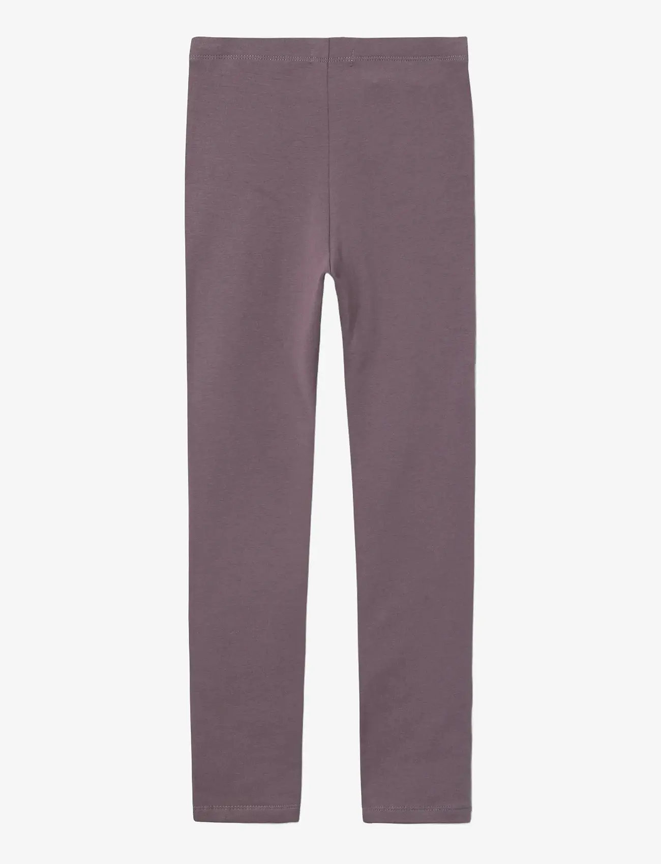 name it - NKFDAVINA SOLID SWE LEGGING  BRU N NOOS - leggings - arctic dusk - 1