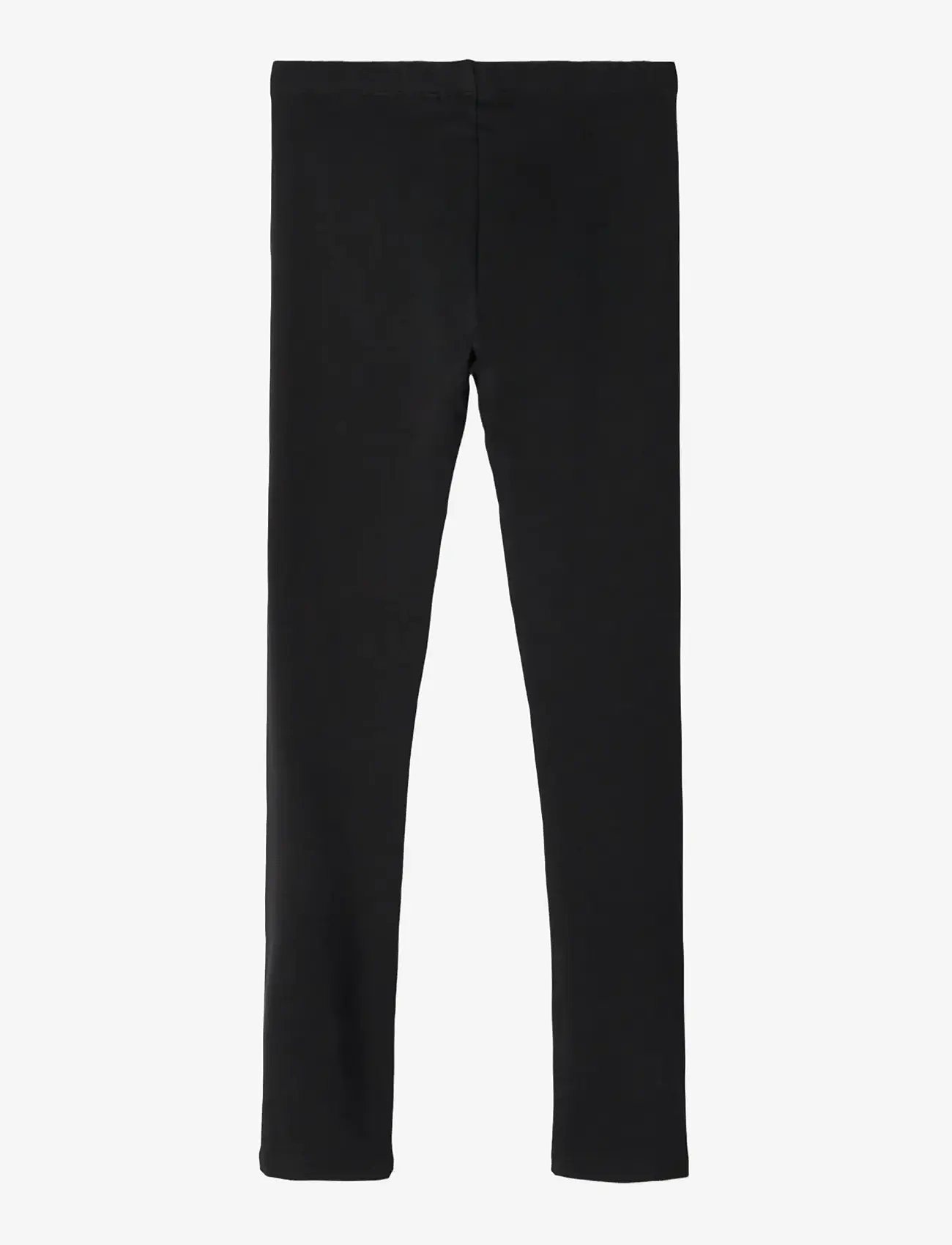 name it - NKFDAVINA SOLID SWE LEGGING  BRU N NOOS - leggings - black - 2
