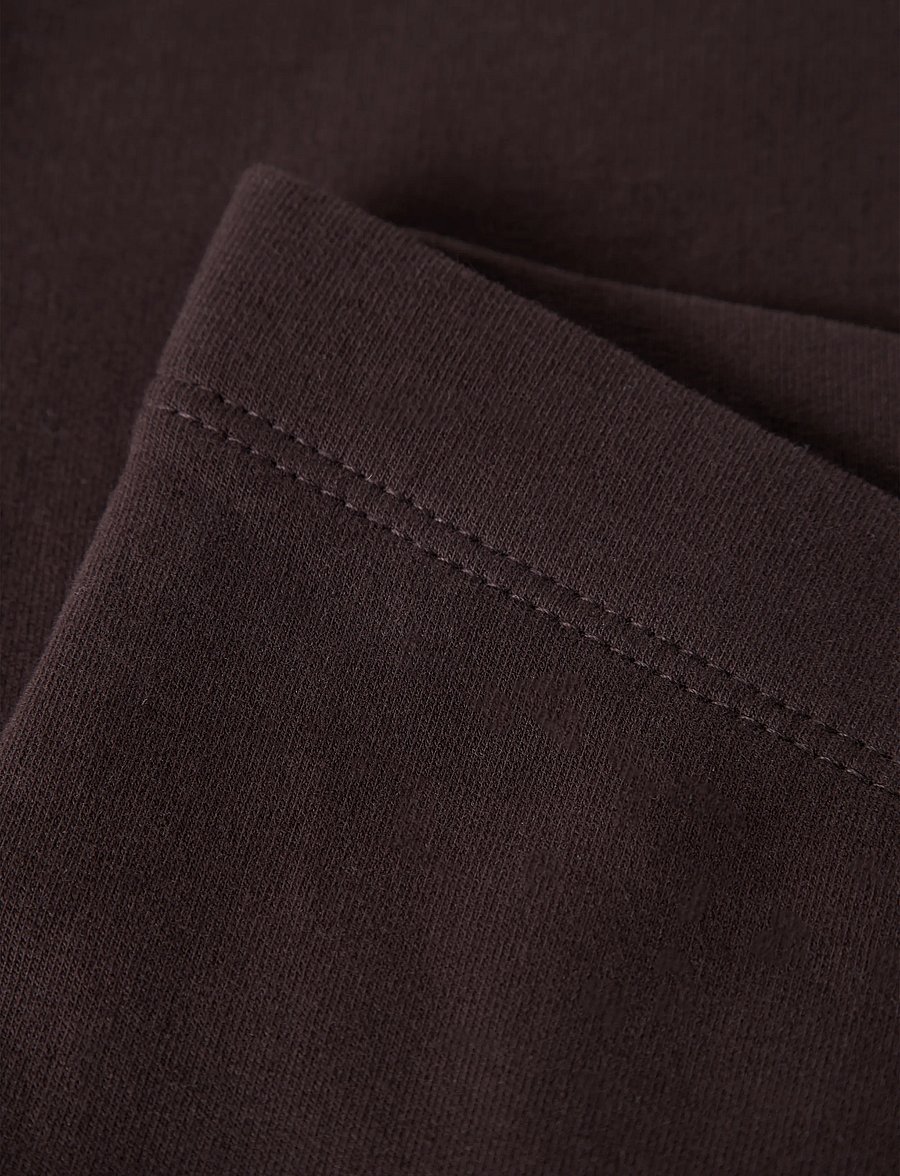 name it - NKFDAVINA SOLID SWE LEGGING BRU N NOOS - leggings - chocolate plum - 3