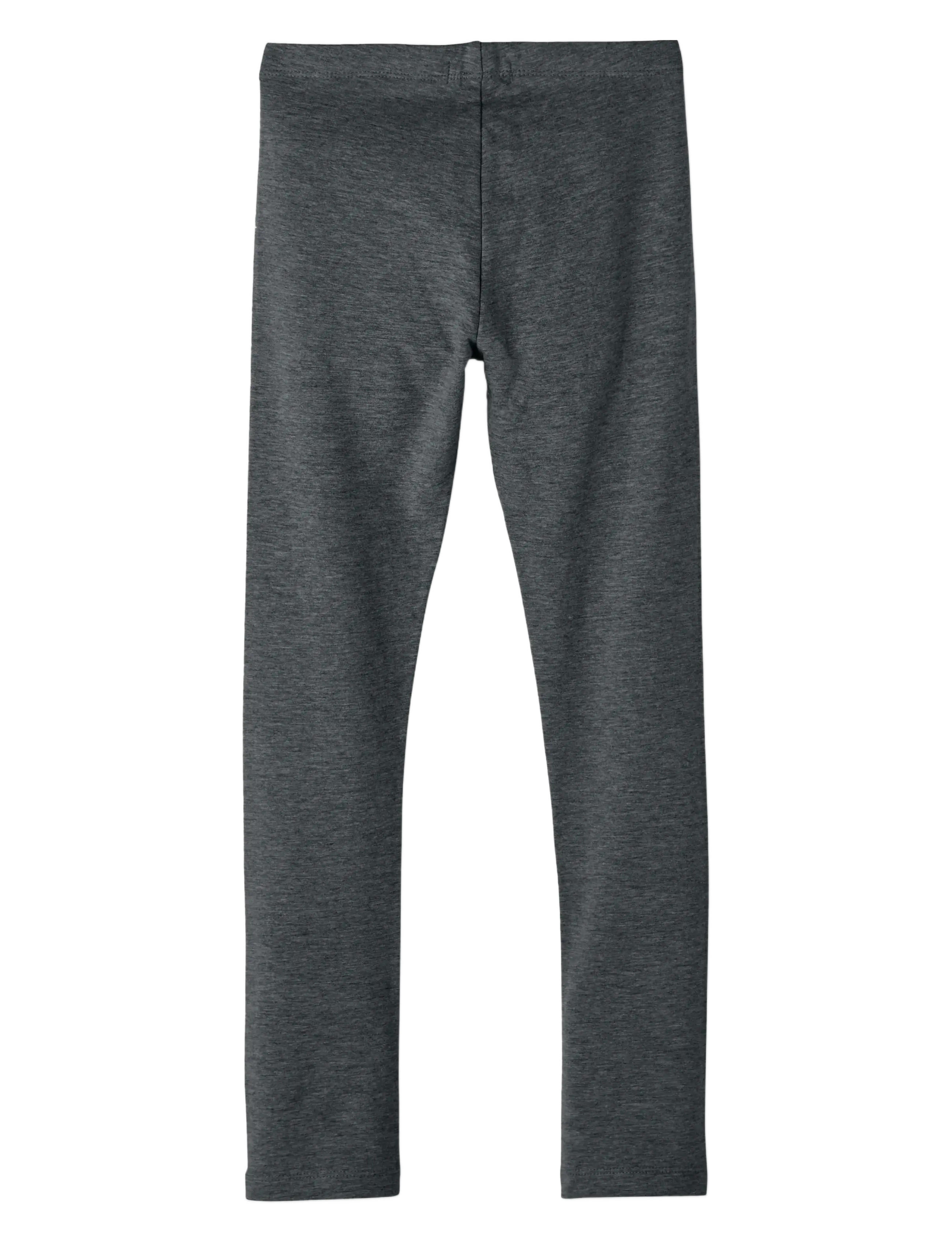 name it - NKFDAVINA SOLID SWE LEGGING  BRU N NOOS - leggings - dark grey melange - 1