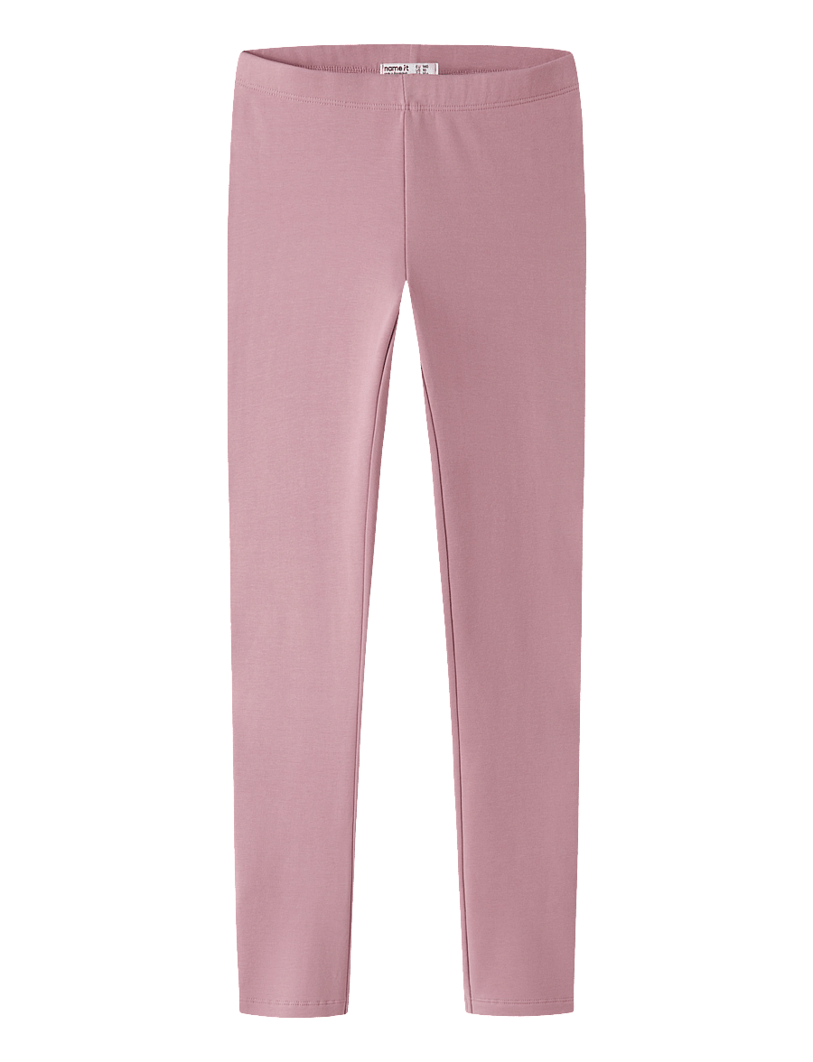 name it - NKFDAVINA SOLID SWE LEGGING BRU N NOOS - leggings - lilas - 0