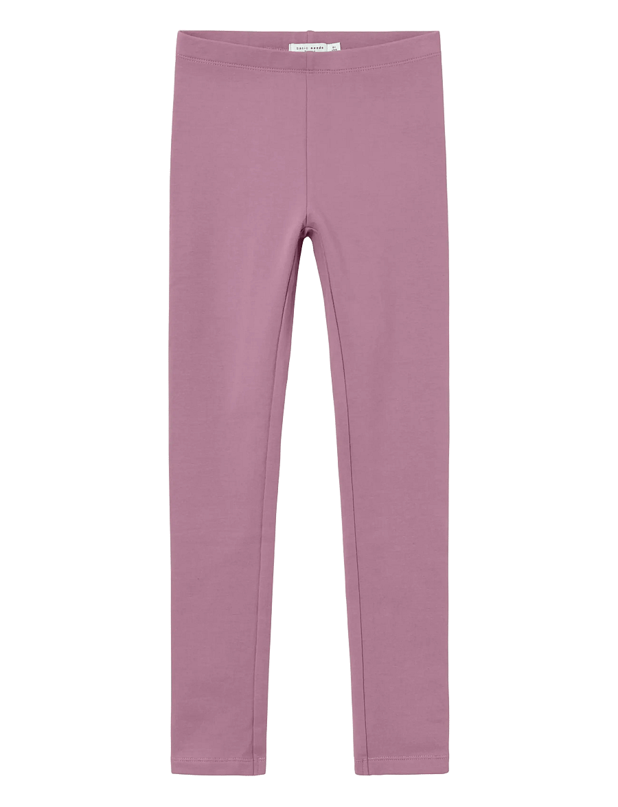 name it - NKFDAVINA SOLID SWE LEGGING BRU N NOOS - leggings - mauve orchid - 0