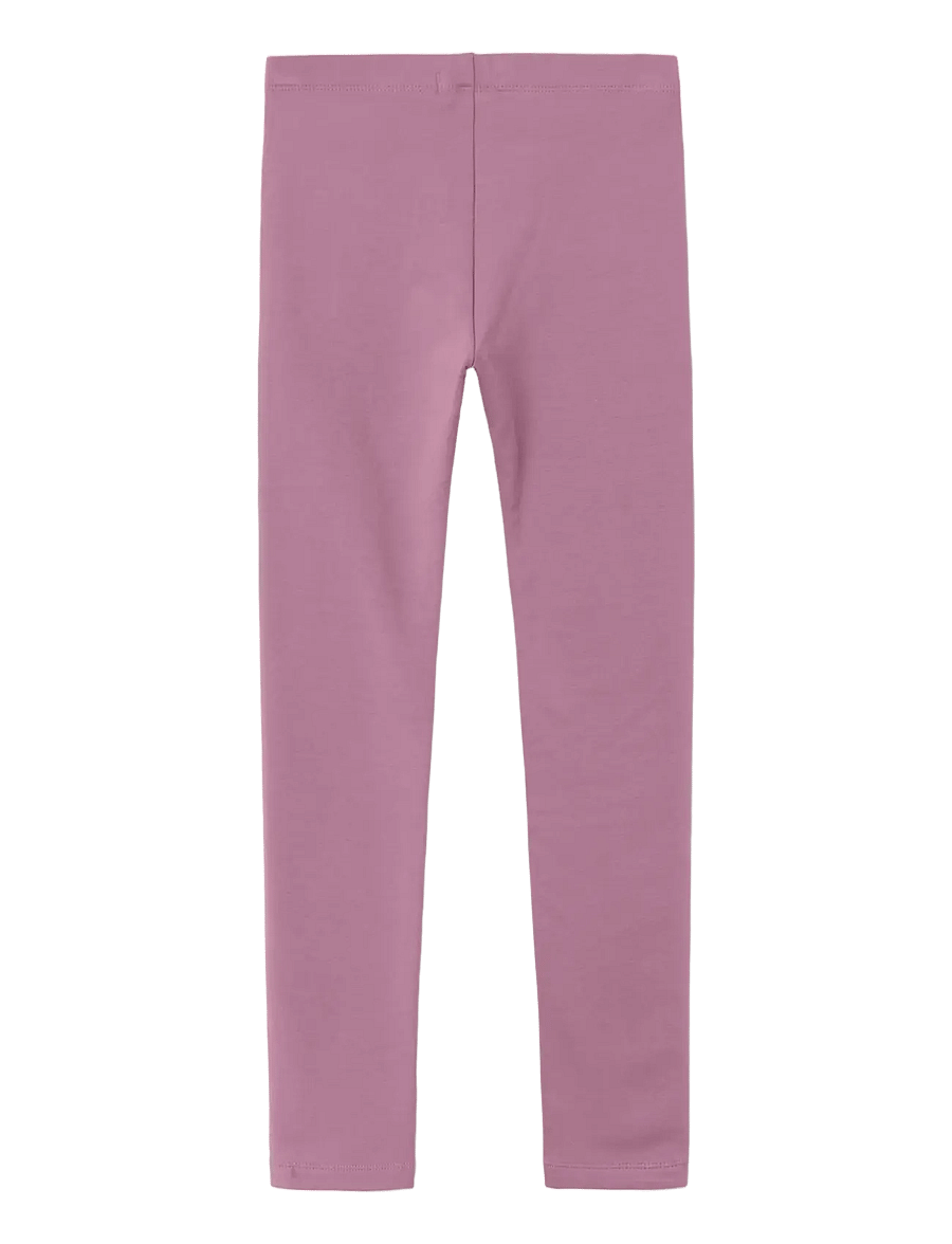 name it - NKFDAVINA SOLID SWE LEGGING BRU N NOOS - leggings - mauve orchid - 1
