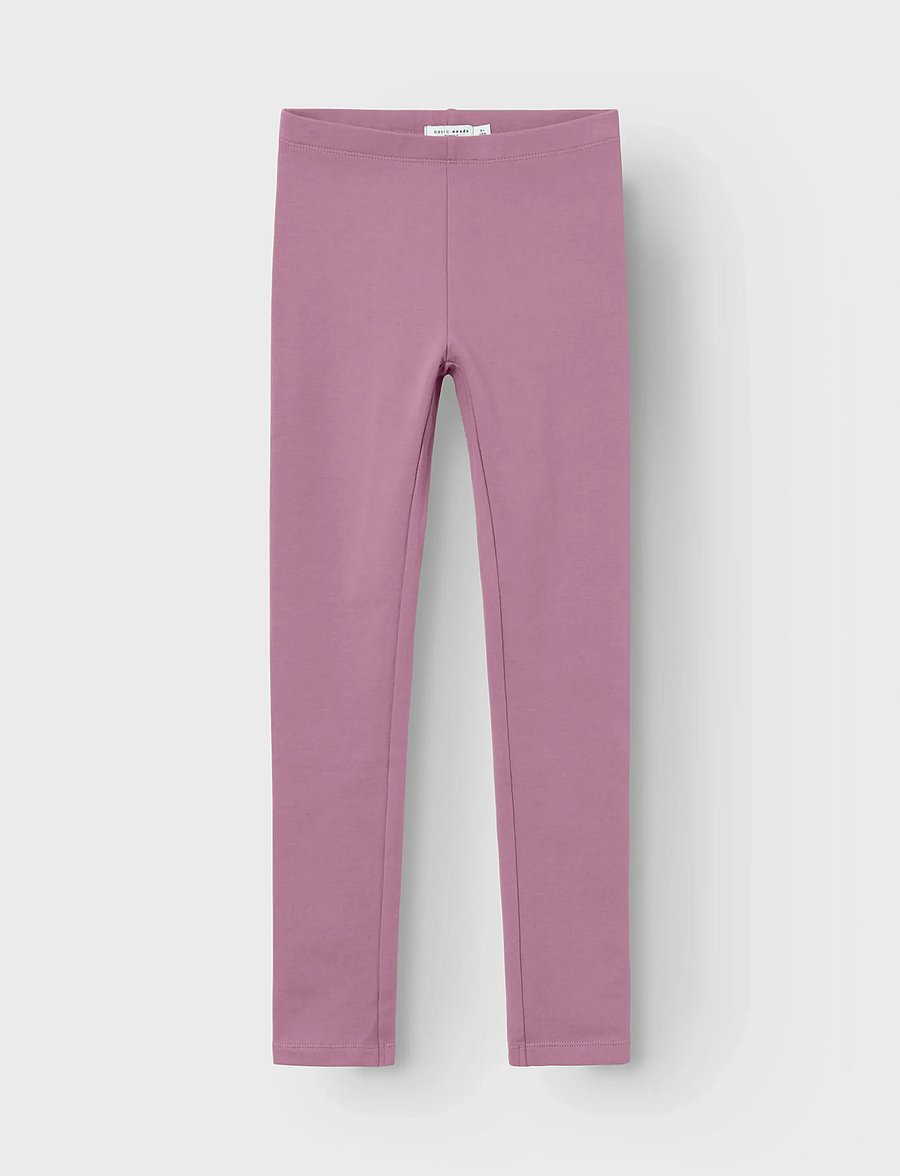 name it - NKFDAVINA SOLID SWE LEGGING BRU N NOOS - leggings - mauve orchid - 2