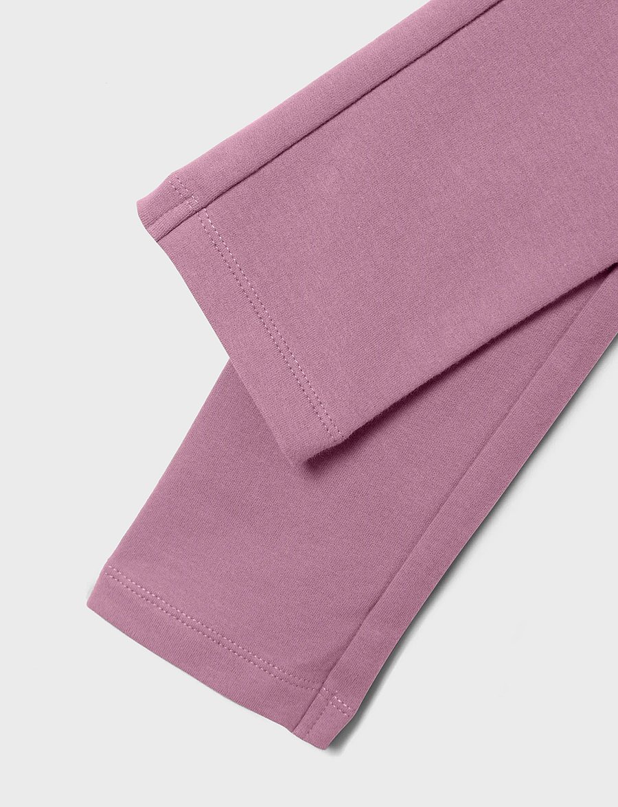 name it - NKFDAVINA SOLID SWE LEGGING BRU N NOOS - leggings - mauve orchid - 3