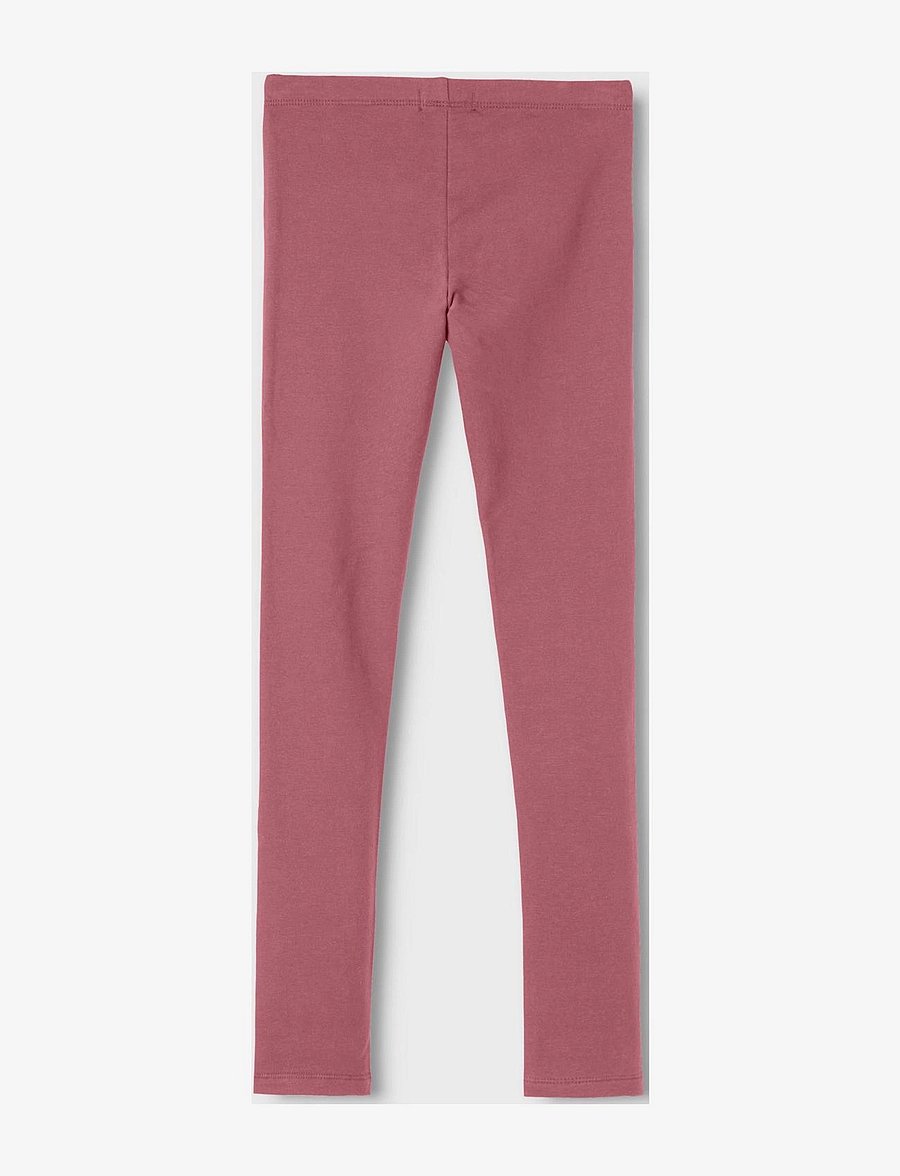 name it - NKFDAVINA SOLID SWE LEGGING BRU N NOOS - retuusid - mauvewood - 2