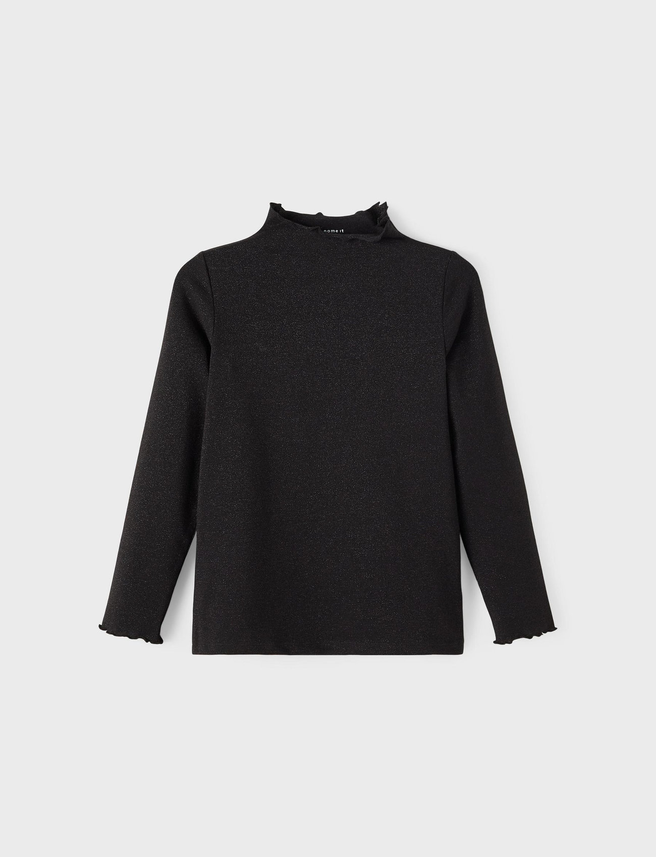 name it - NKFRIKORT LS SLIM TOP - black - 5