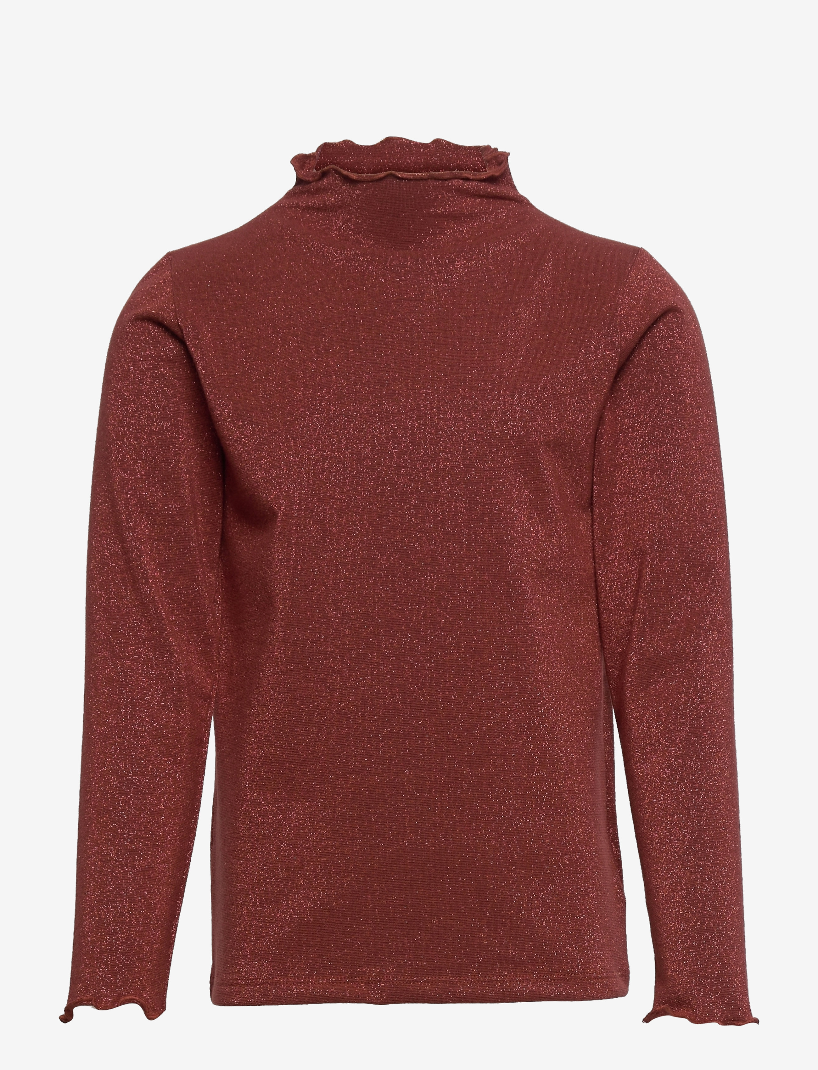 NKFRIKORT LS SLIM TOP NOOS - SPICED APPLE