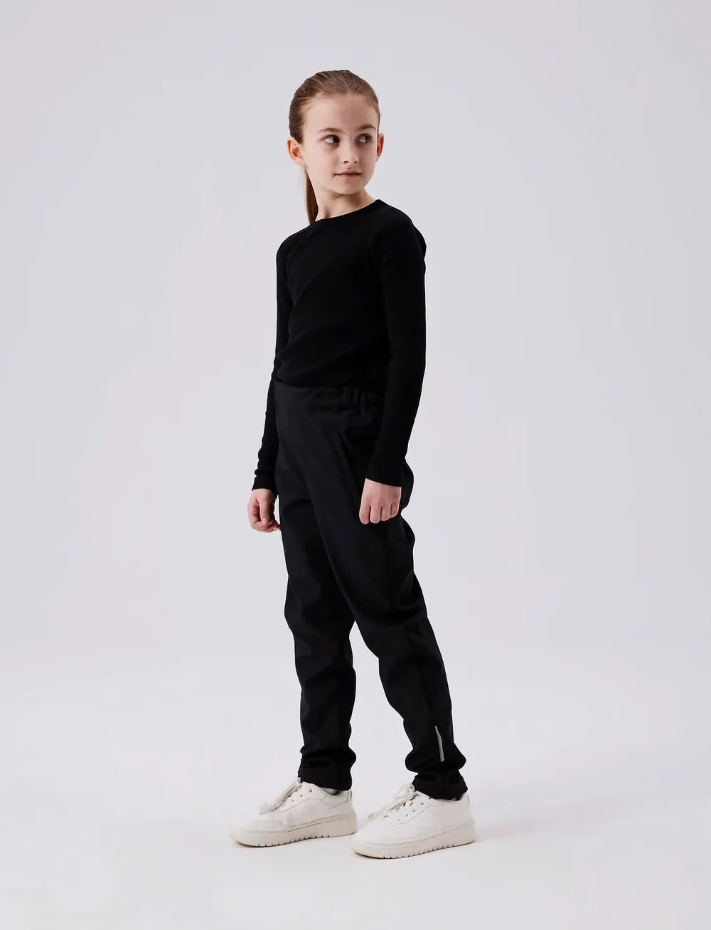 name it - NKFALFA SOFTSHELL PANT SLIM FO NOOS - softshell bukser - black - 5