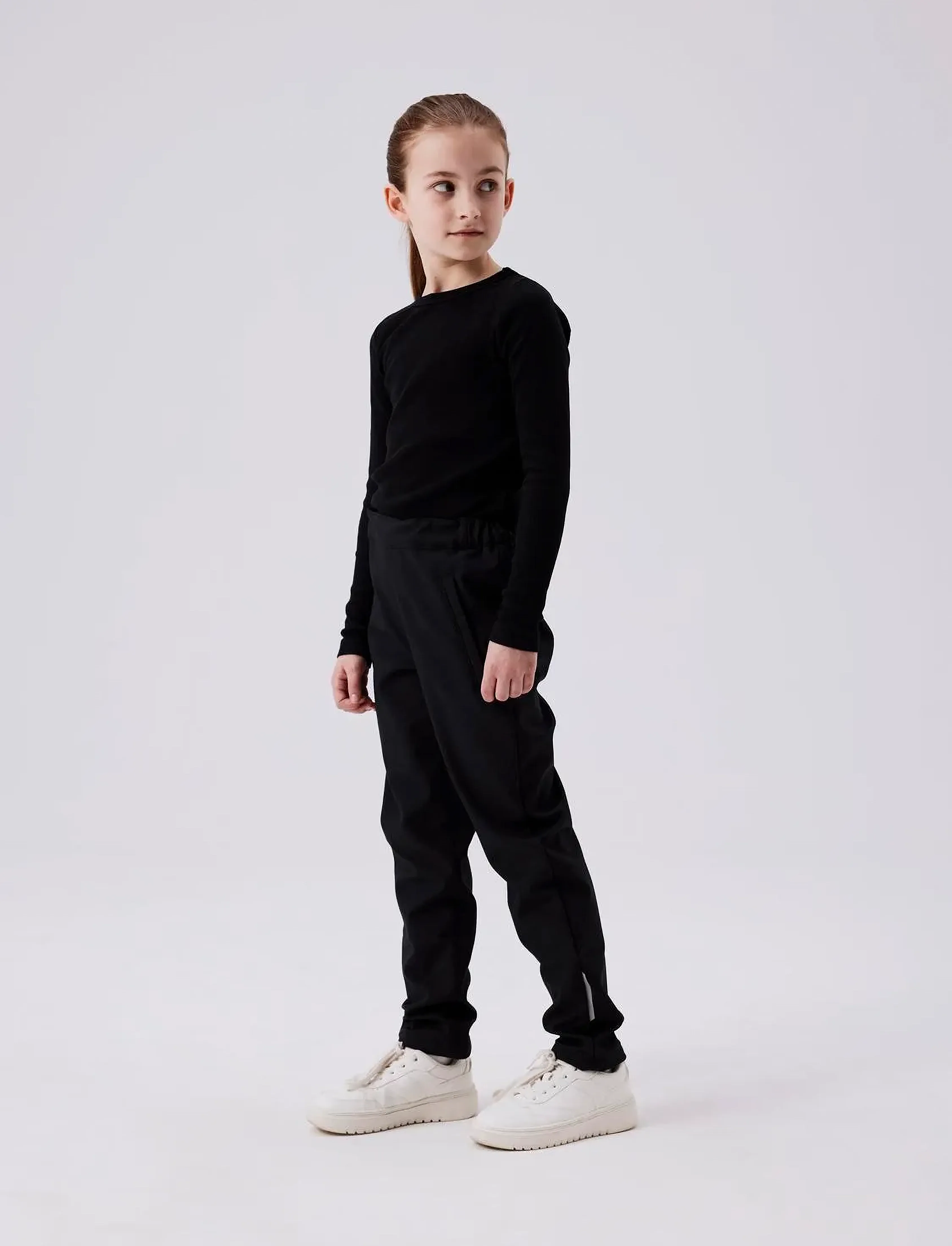 name it - NKFALFA SOFTSHELL PANT SLIM FO NOOS - shell-hosen - black - 5