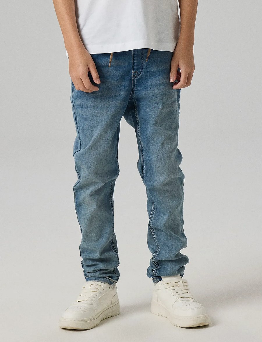 name it - NKMRYAN SLIM SWE JEANS 3370-TH NOOS - regular jeans - light blue denim - 3