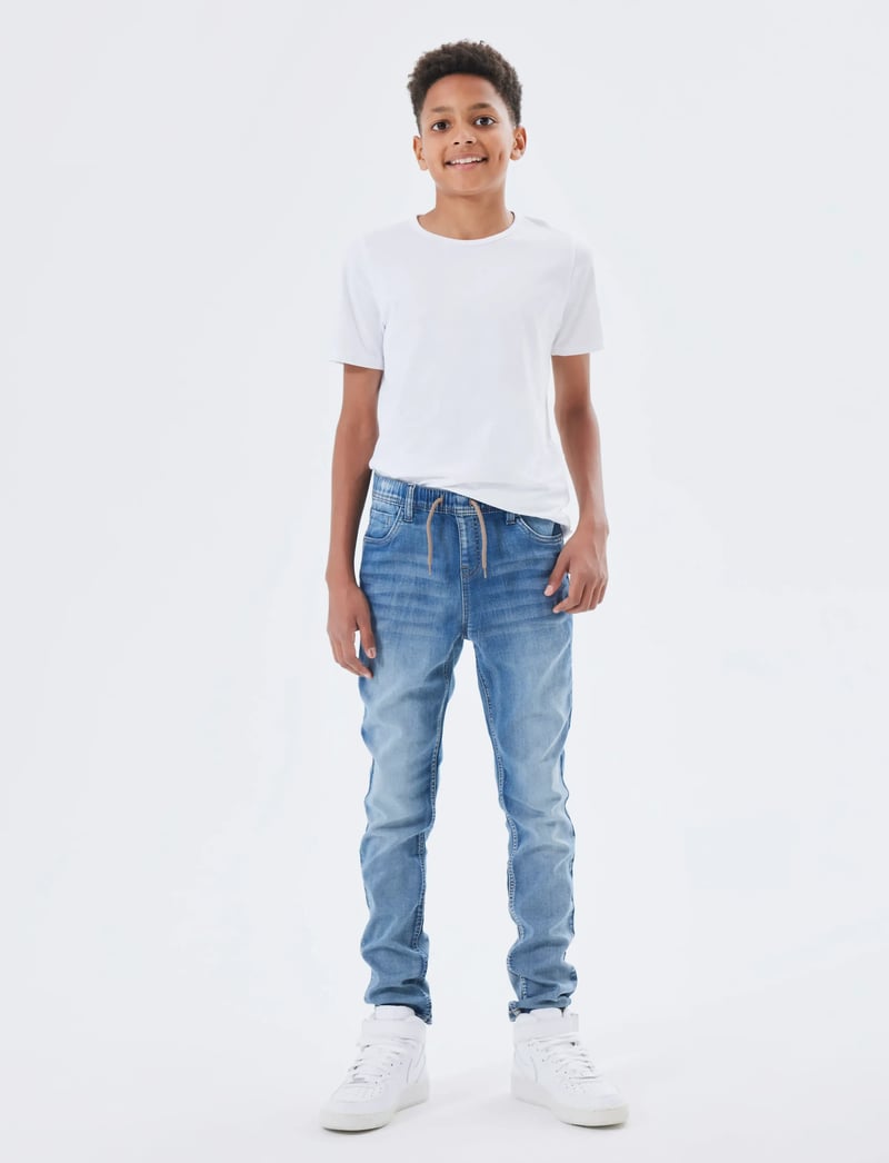 name it - NKMRYAN SLIM SWE JEANS 3370-TH NOOS - regular jeans - light blue denim - 0