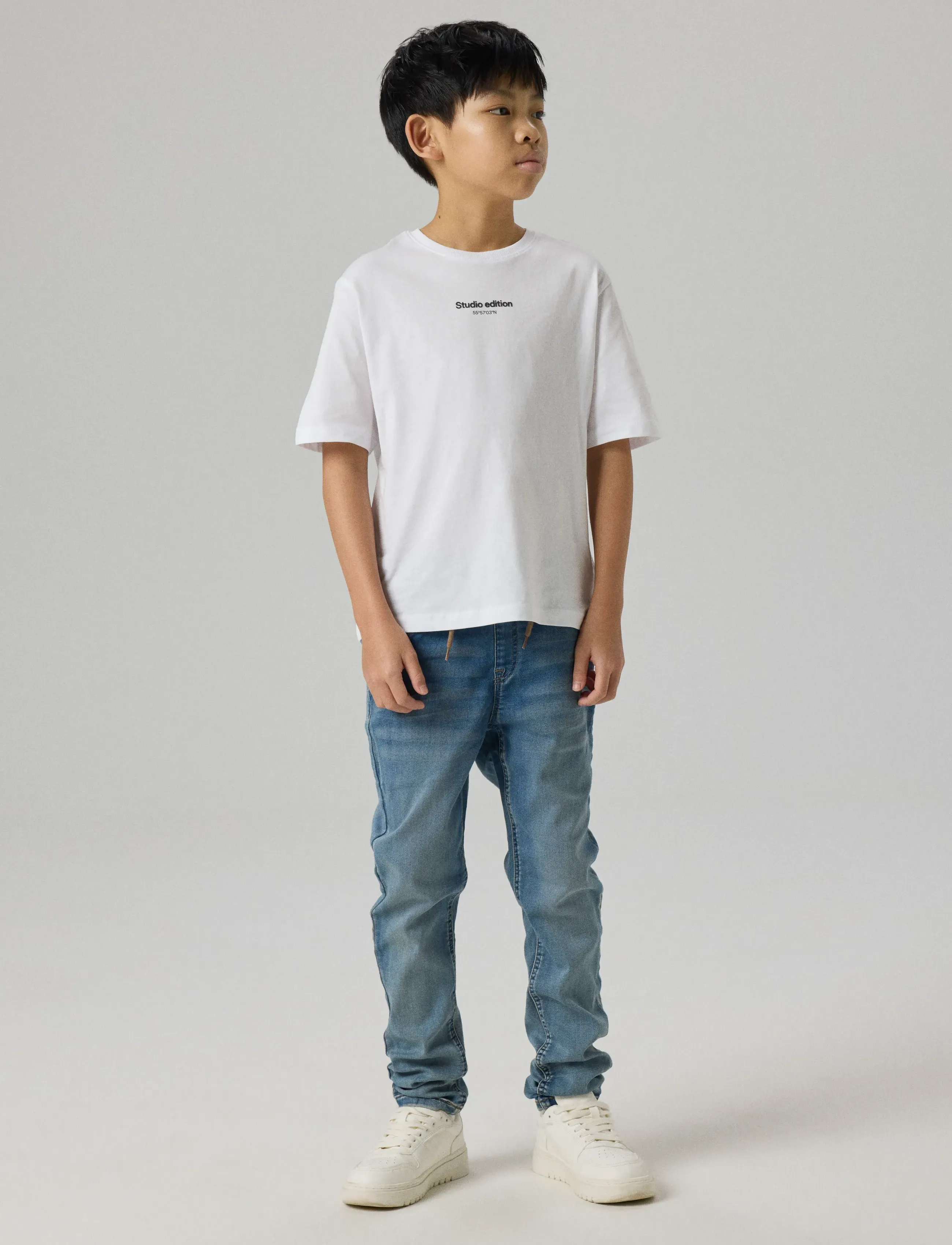 name it NKMRYAN SLIM SWE JEANS 3370-TH NOOS - Underdele - LIGHT BLUE DENIM / blue