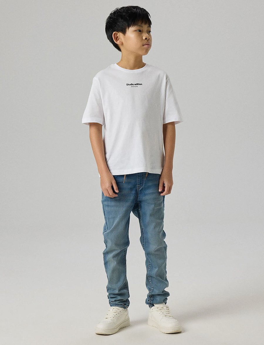 name it - NKMRYAN SLIM SWE JEANS 3370-TH NOOS - regular jeans - light blue denim - 0