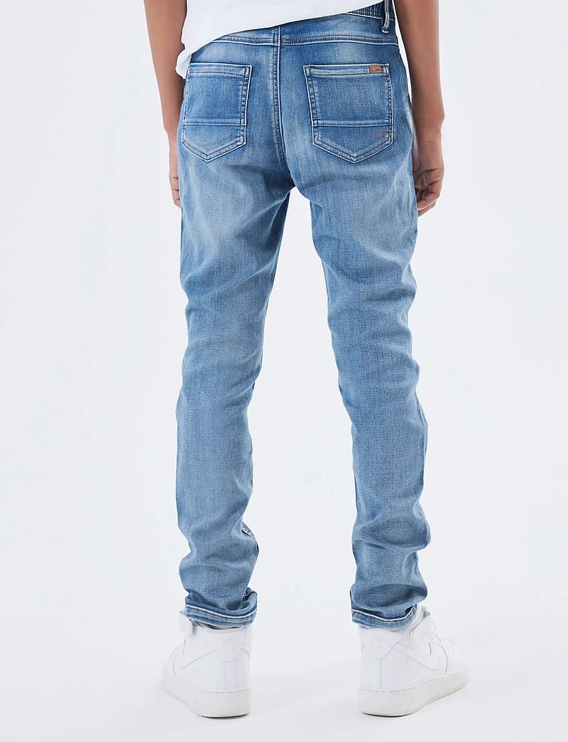 name it - NKMRYAN SLIM SWE JEANS 3370-TH NOOS - Įprasto kirpimo džinsai - light blue denim - 3