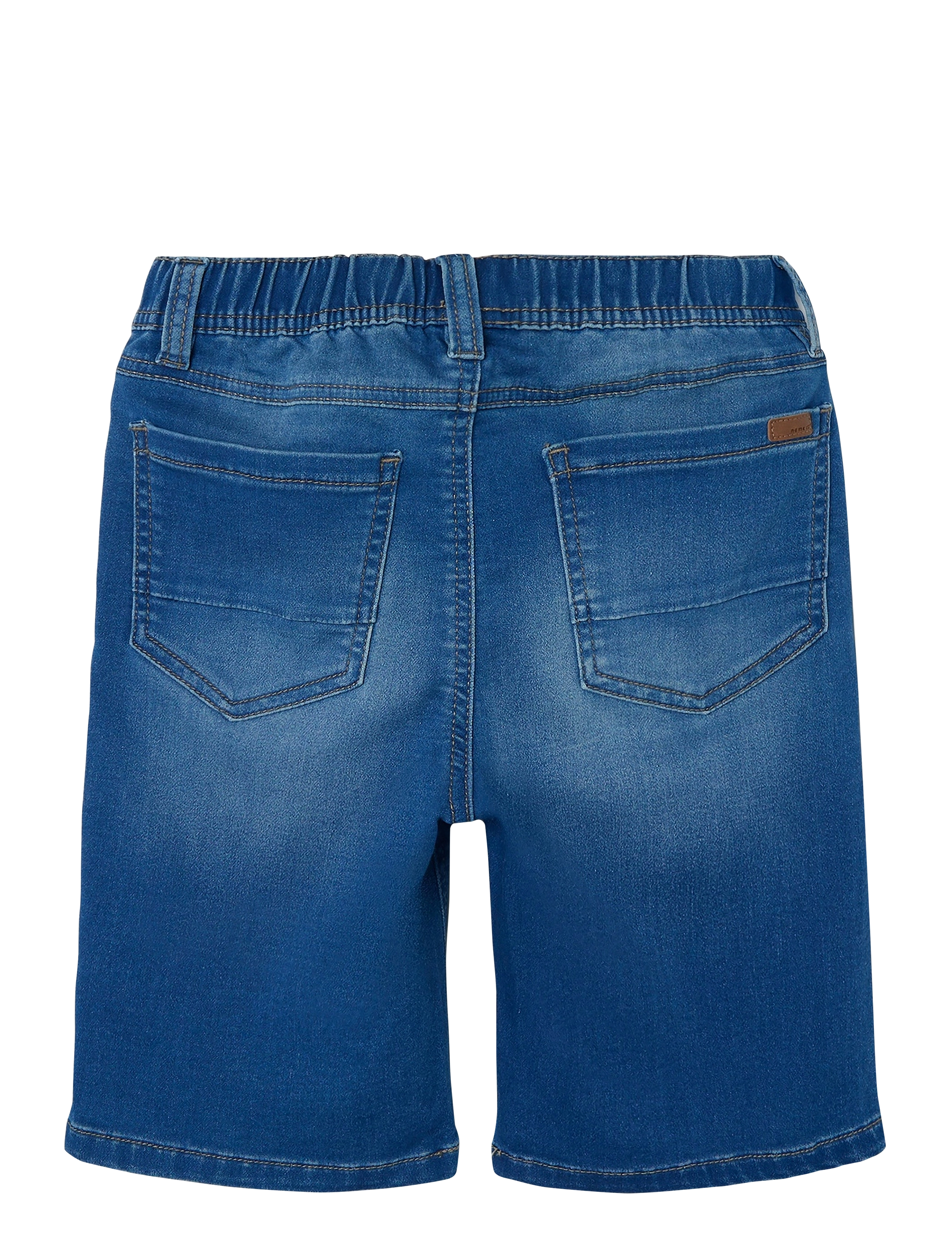 name it - NKMRYAN JOGGER DNM L SHORTS 6300-TH NOOS - denimshorts - dark blue denim - 1