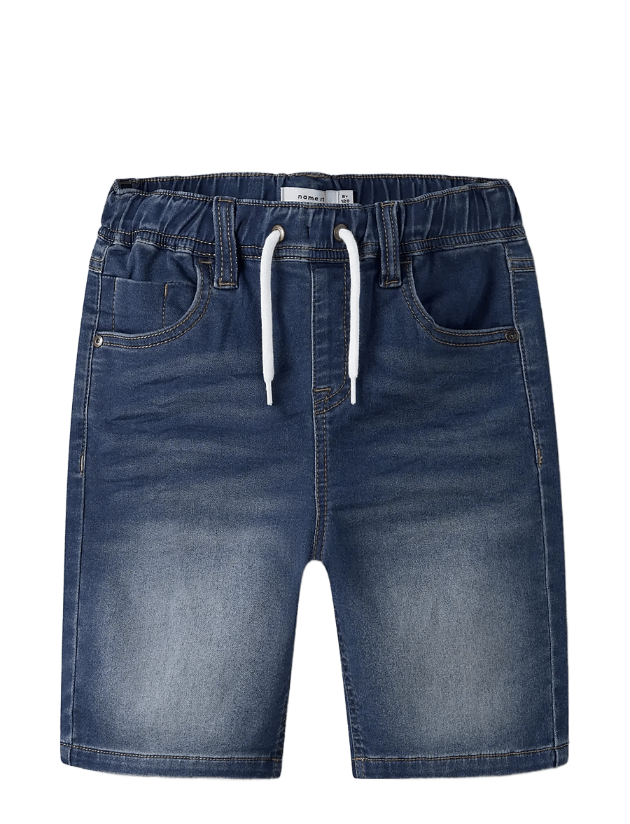 name it - NKMRYAN JOGGER DNM L SHORTS 6300-TH NOOS - lühikesed teksapüksid - dark blue denim - 3
