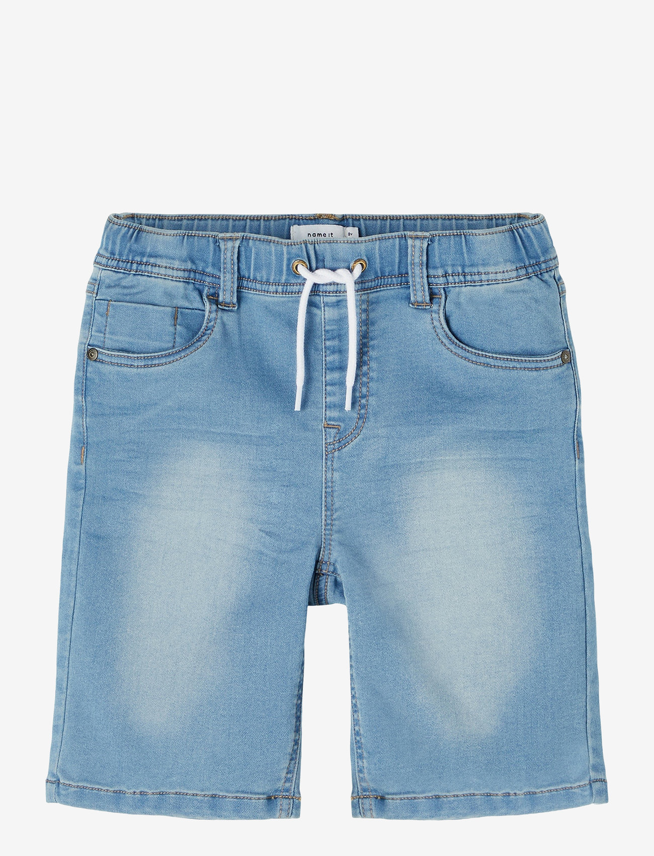 name it - NKMRYAN JOGGER DNM L SHORTS 6300-TH NOOS - denimshorts - light blue denim - 1