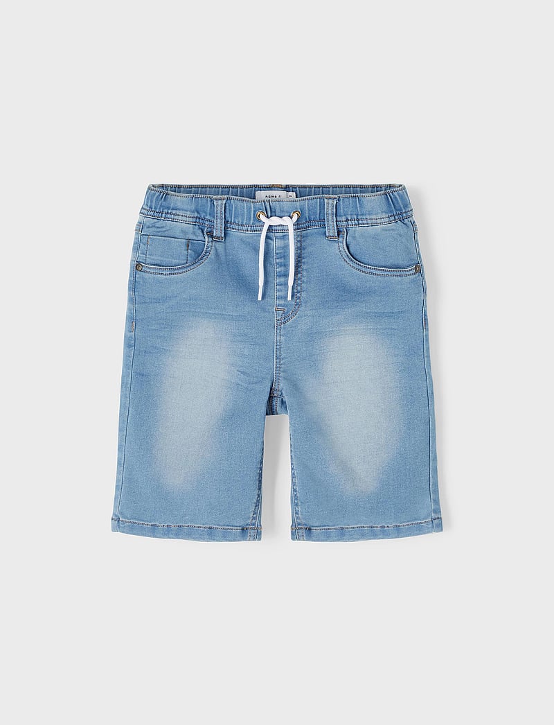 name it - NKMRYAN JOGGER DNM L SHORTS 6300-TH NOOS - denimshorts - light blue denim - 4