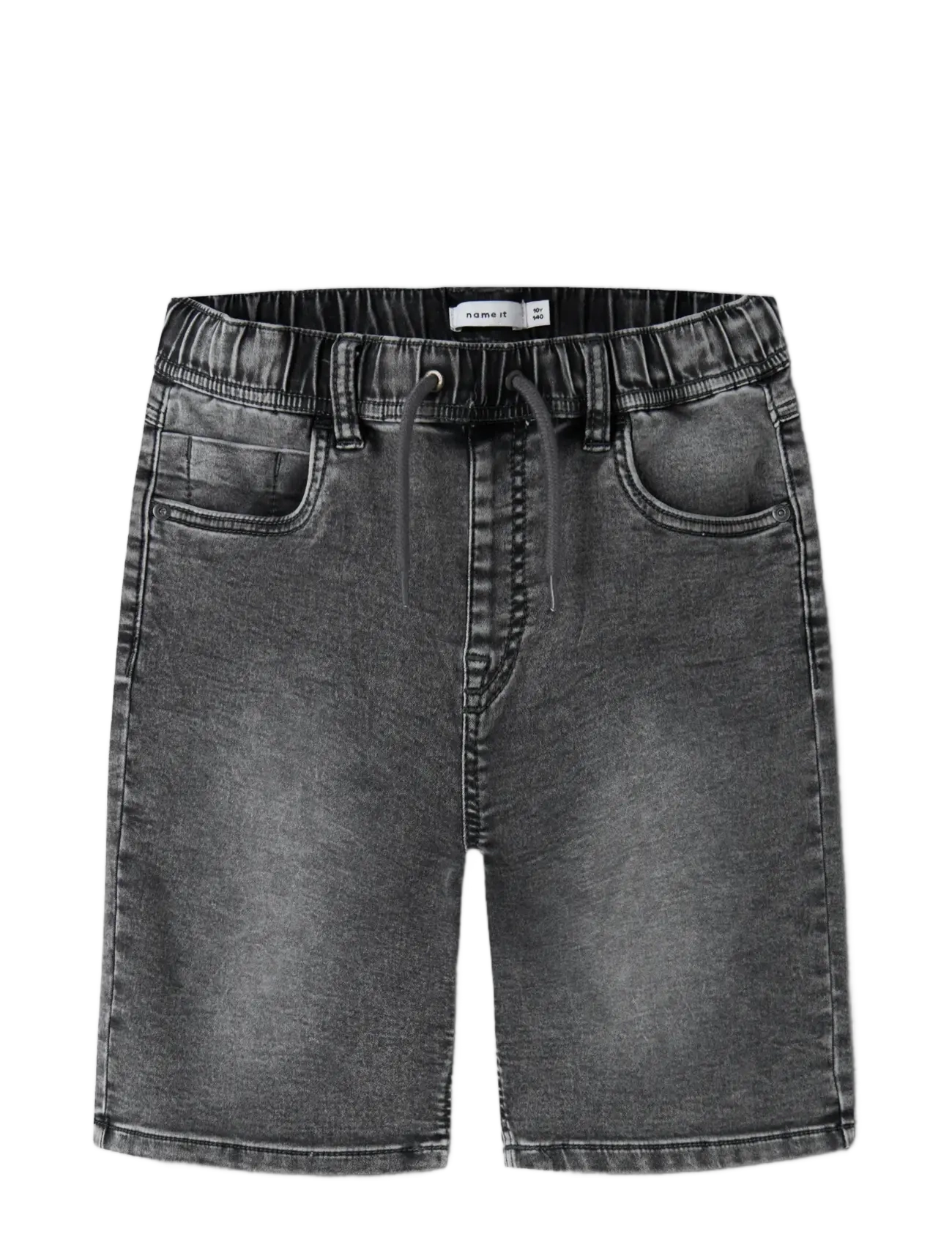 name it NKMRYAN JOGGER DNM L SHORTS 6300-TH NOOS - Denim shorts - MEDIUM GREY DENIM / grey