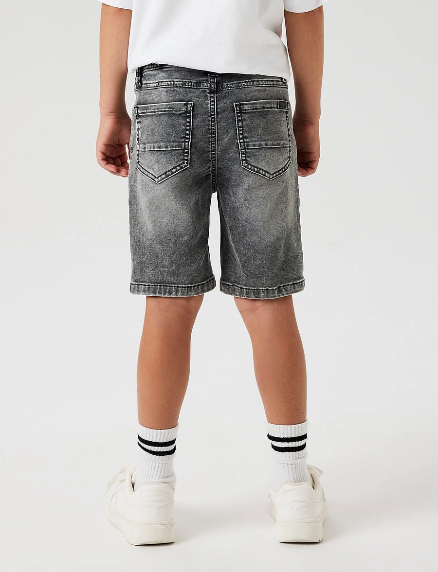 name it - NKMRYAN JOGGER DNM L SHORTS 6300-TH NOOS - jeansshorts - medium grey denim - 3