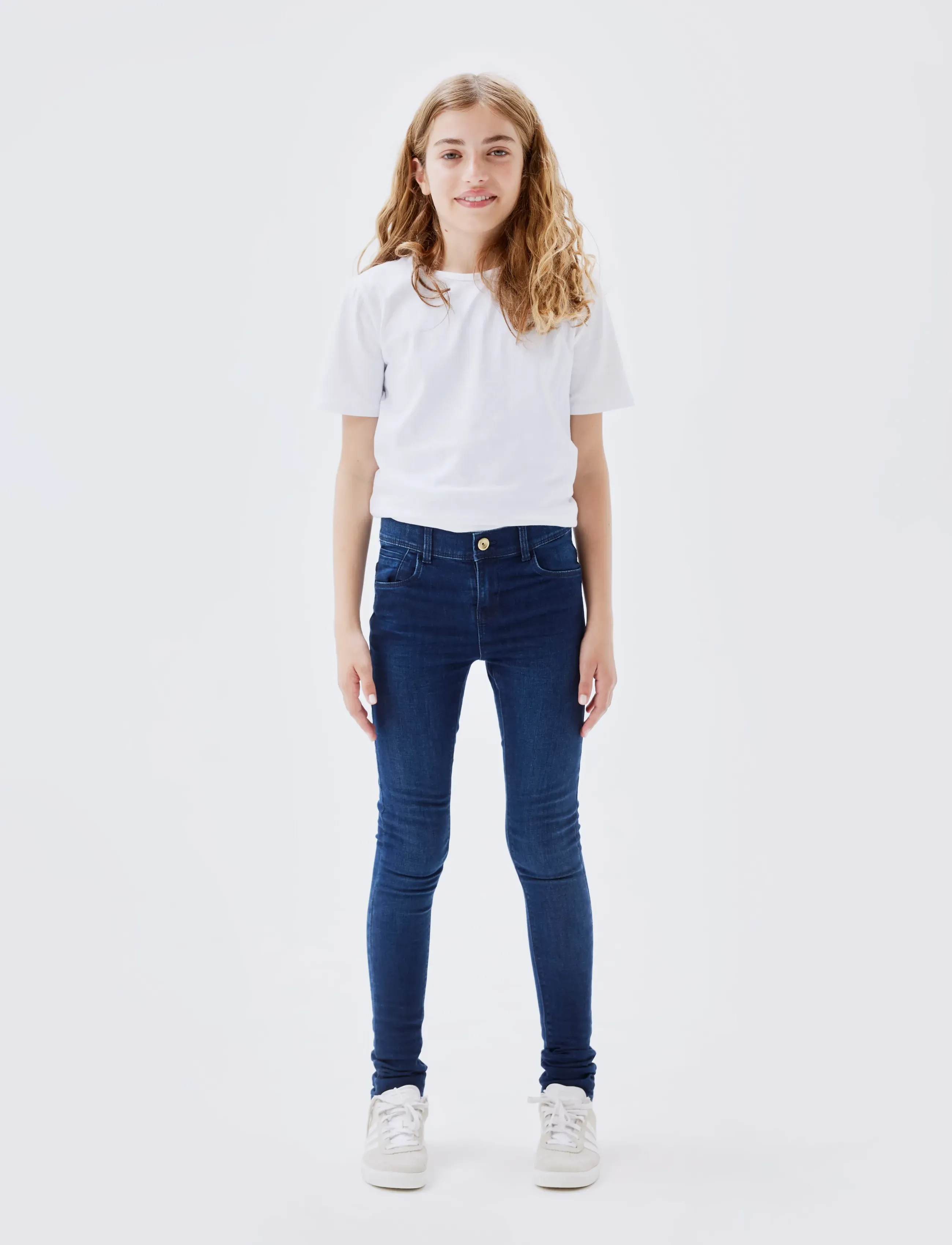name it - NKFPOLLY DNMTASI PANT NOOS - liibuvad teksad - medium blue denim - 3