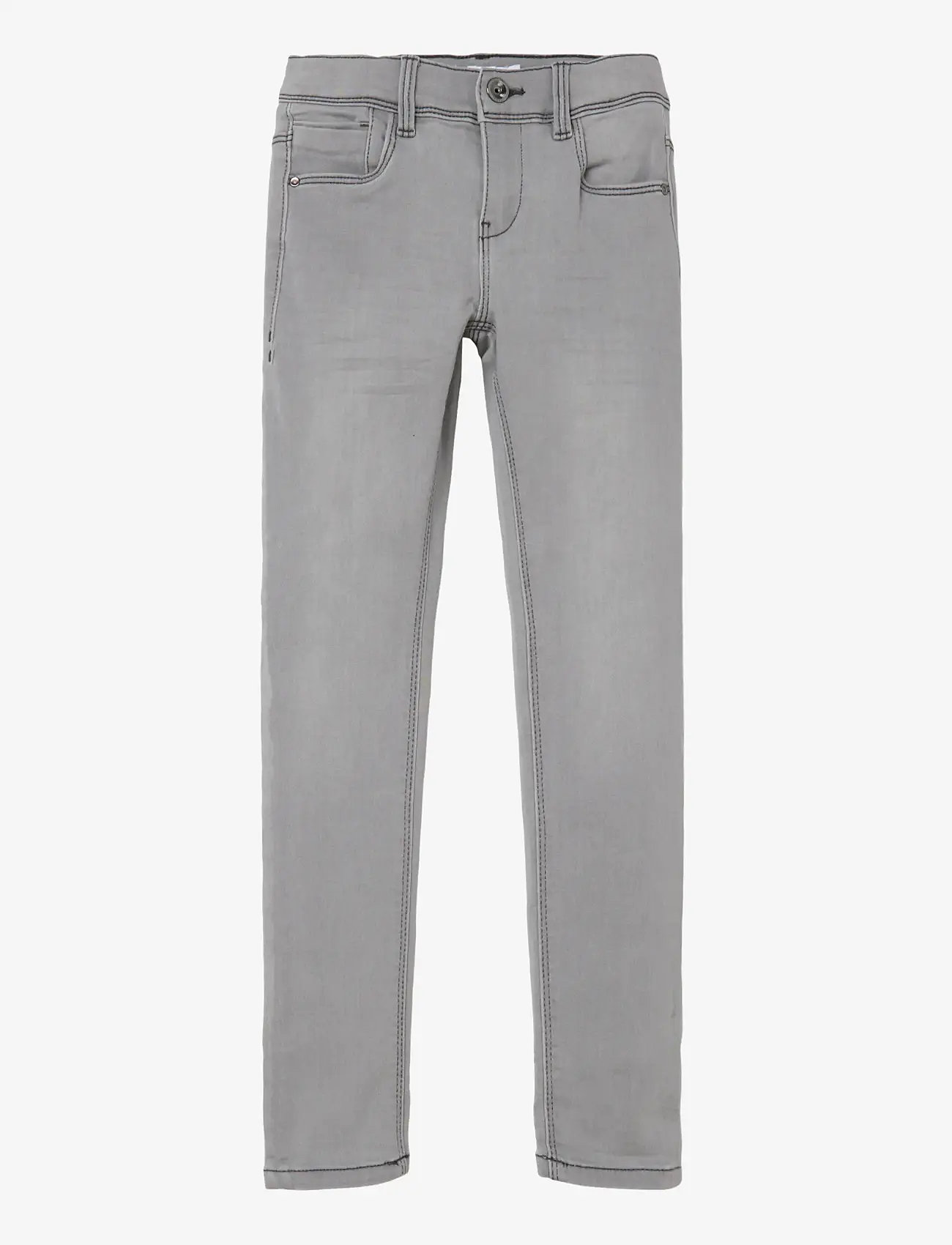 name it - NKFPOLLY DNMTASI PANT NOOS - skinny jeans - medium grey denim - 0
