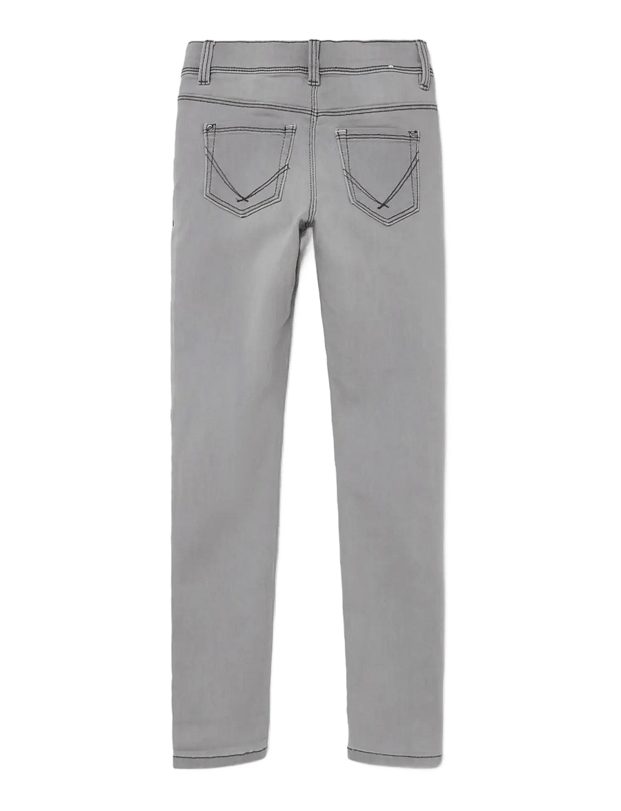name it - NKFPOLLY DNMTASI PANT NOOS - skinny jeans - medium grey denim - 1