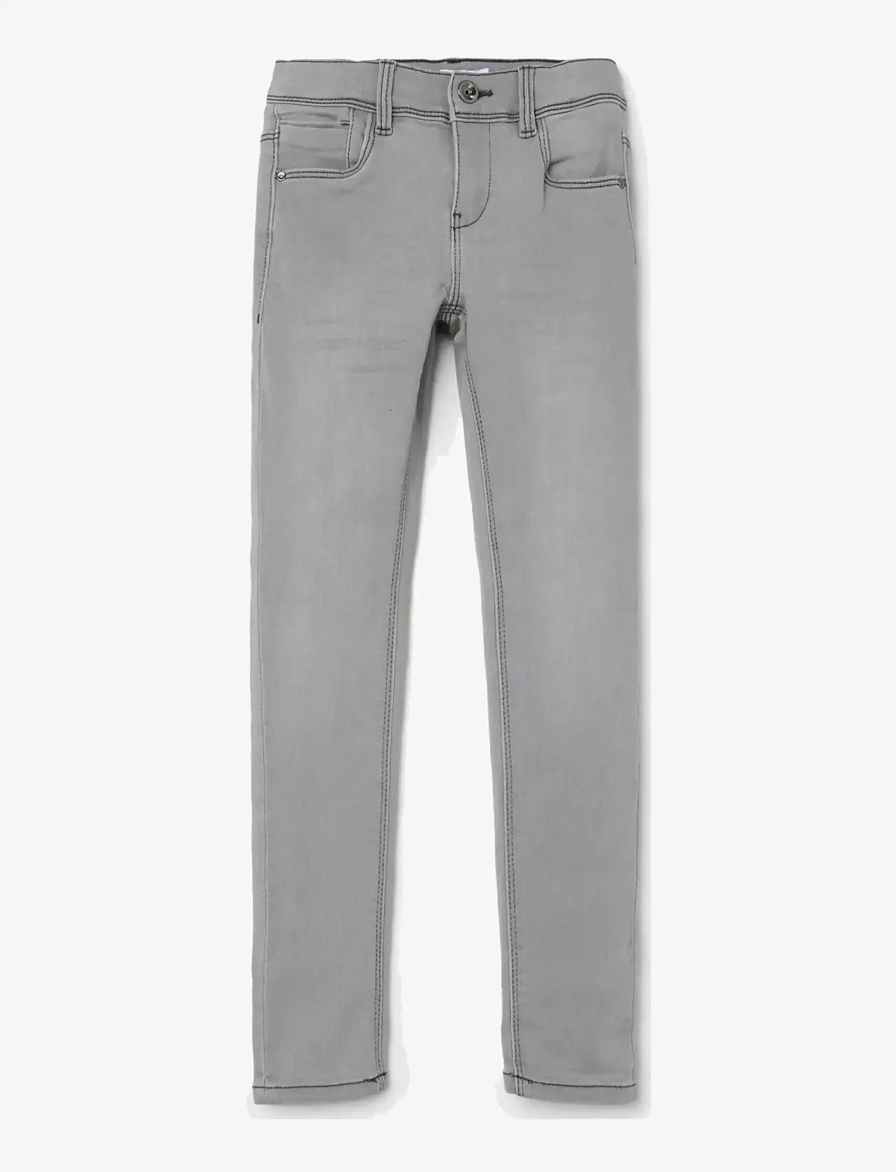 name it - NKFPOLLY DNMTASI PANT NOOS - skinny jeans - medium grey denim - 2