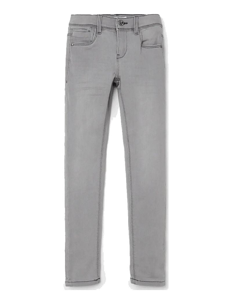 name it - NKFPOLLY DNMTASI PANT NOOS - skinny jeans - medium grey denim - 2