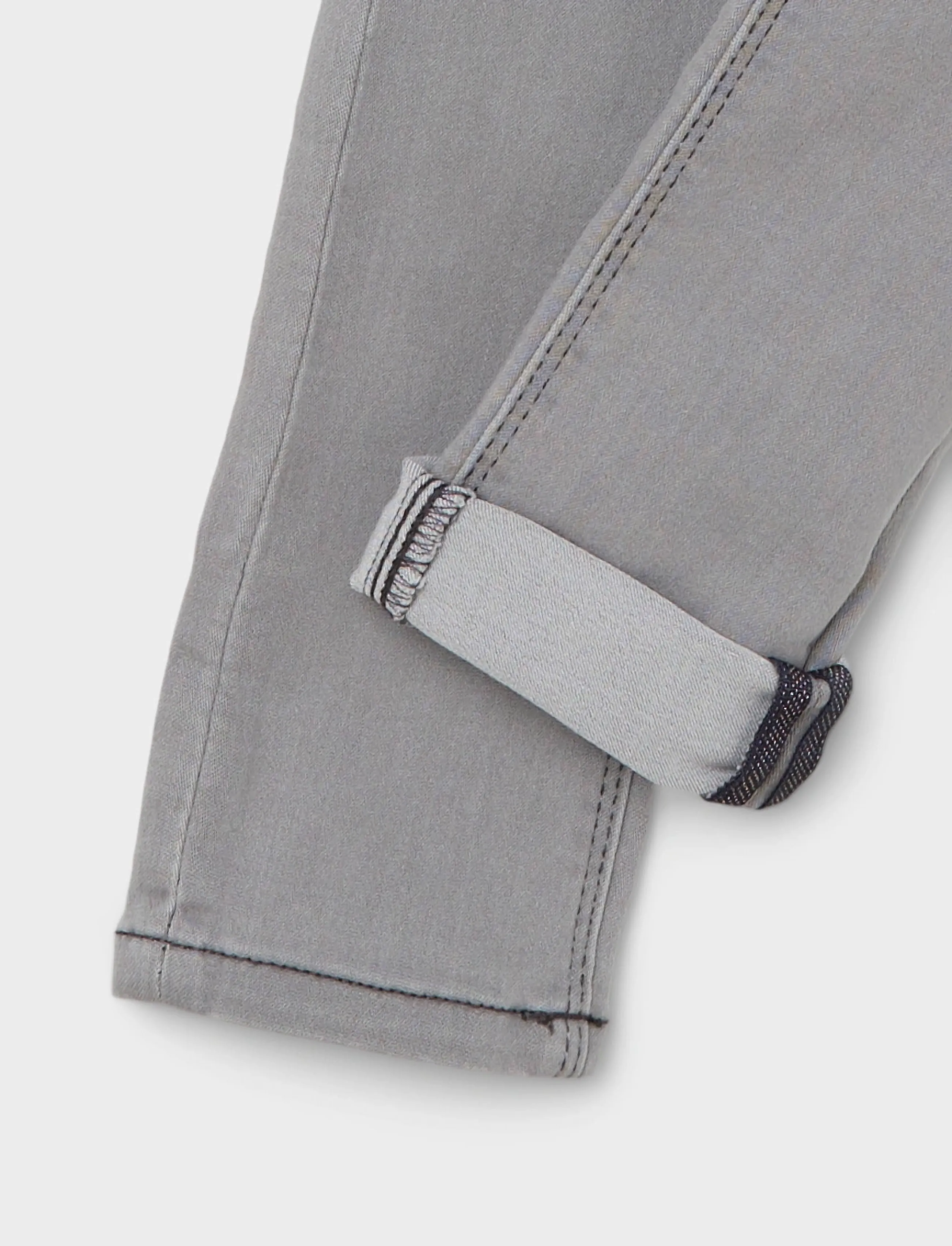 name it - NKFPOLLY DNMTASI PANT NOOS - skinny jeans - medium grey denim - 5