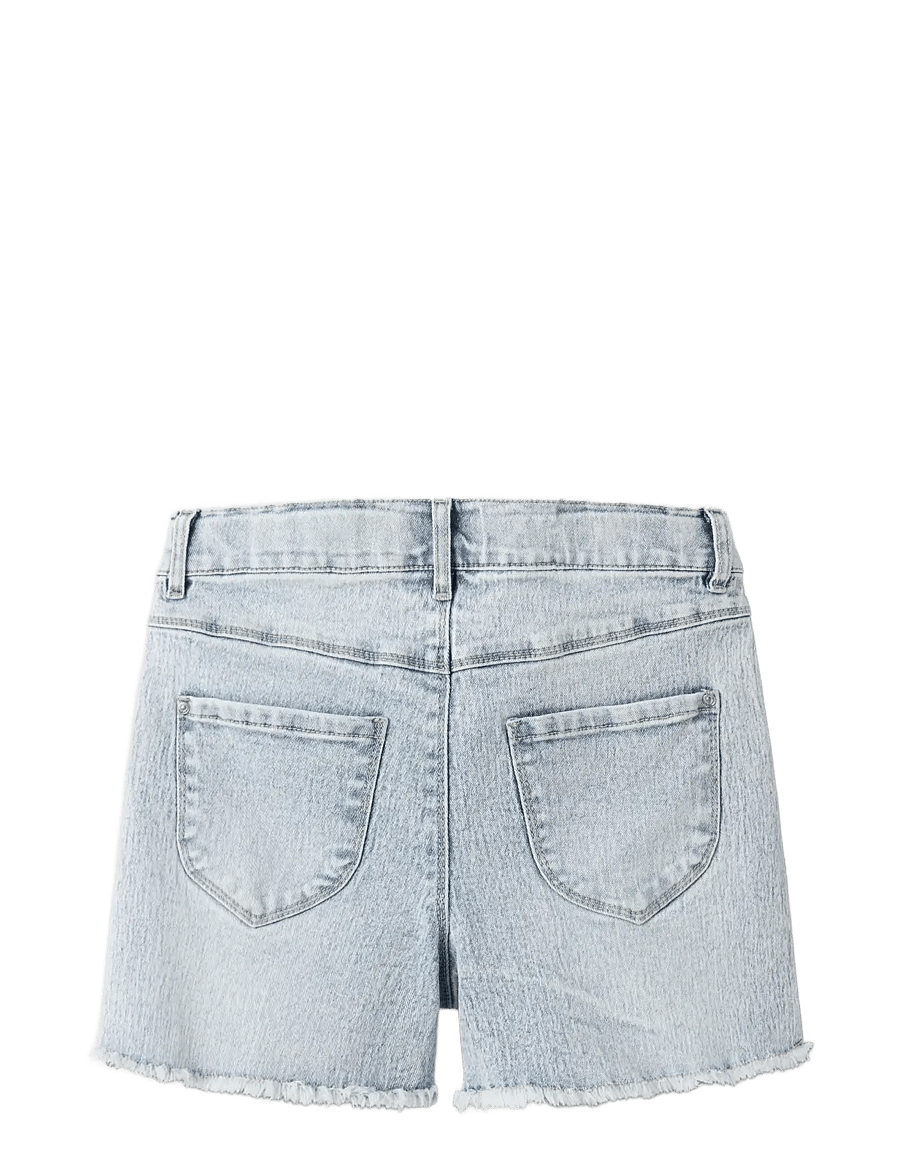name it - NKFROSE HW MOM DNM SHORTS 8222-YA NOOS - jeansshorts - light blue bleached denim - 1