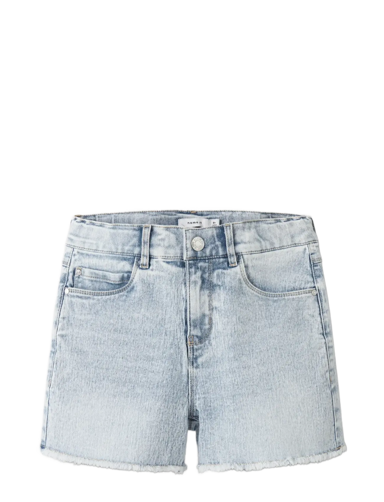 name it - NKFROSE HW MOM DNM SHORTS 8222-YA NOOS - lühikesed teksapüksid - light blue bleached denim - 2