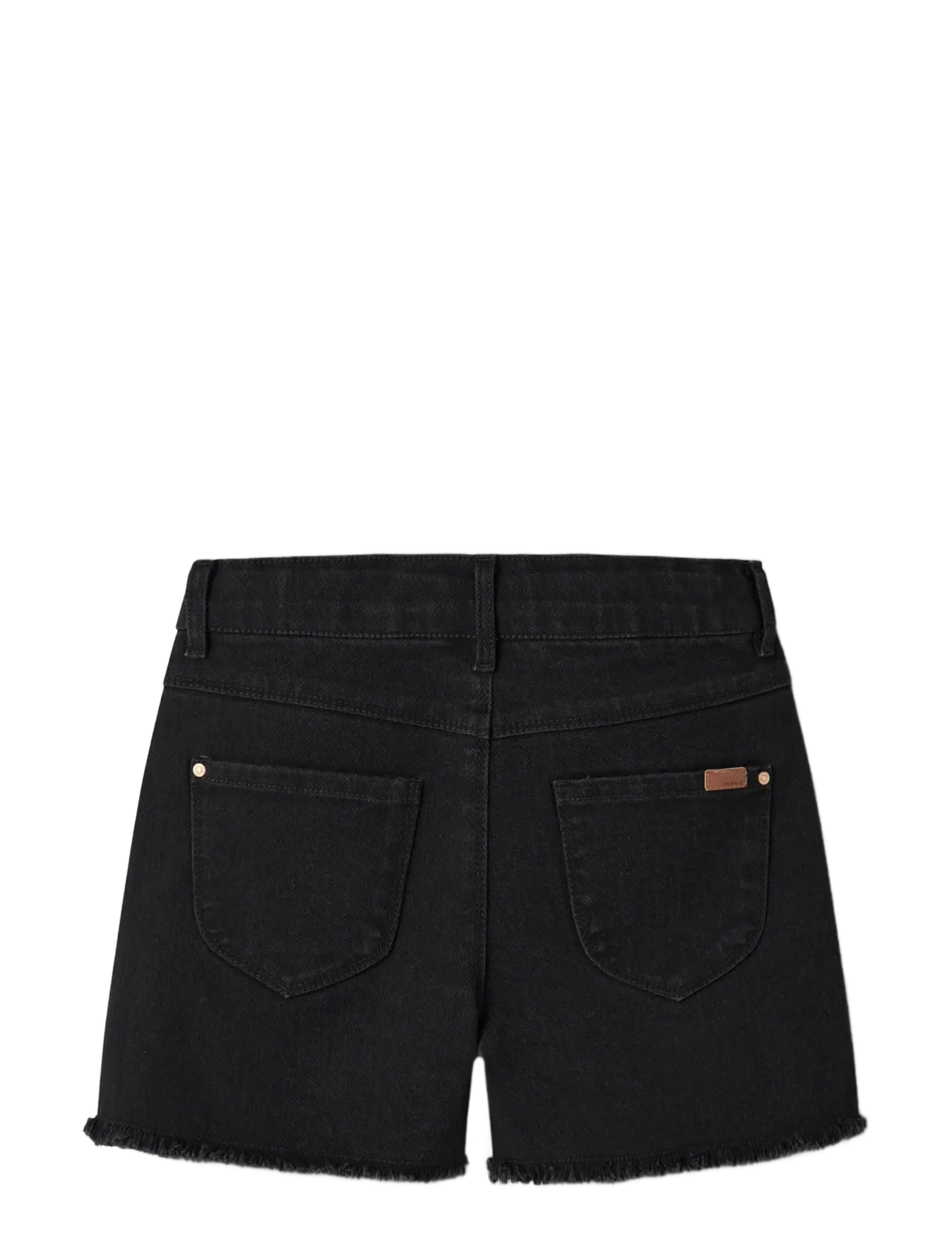 name it - NKFROSE HW MOM DNM SHORTS 8222-YA NOOS - denimshorts - black denim - 2