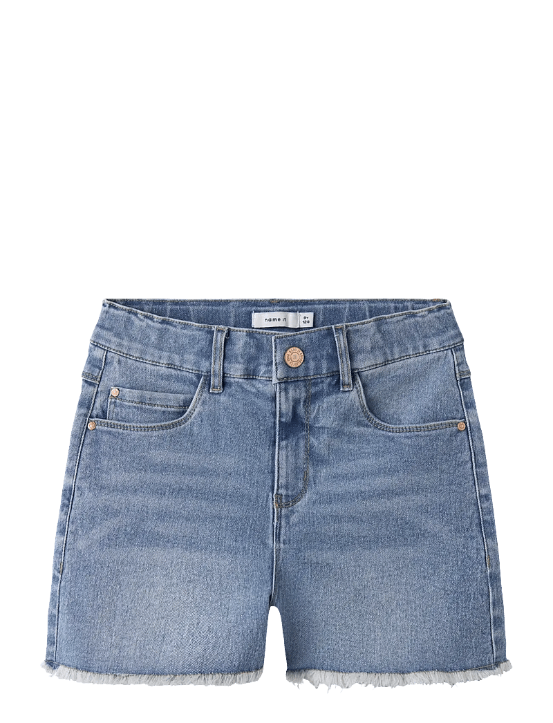 name it - NKFROSE HW MOM DNM SHORTS 8222-YA NOOS - korte jeansbroeken - medium blue denim - 1