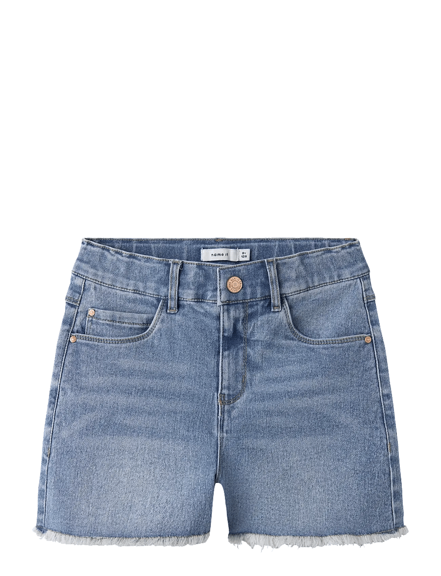 name it - NKFROSE HW MOM DNM SHORTS 8222-YA NOOS - denimshorts - medium blue denim - 1