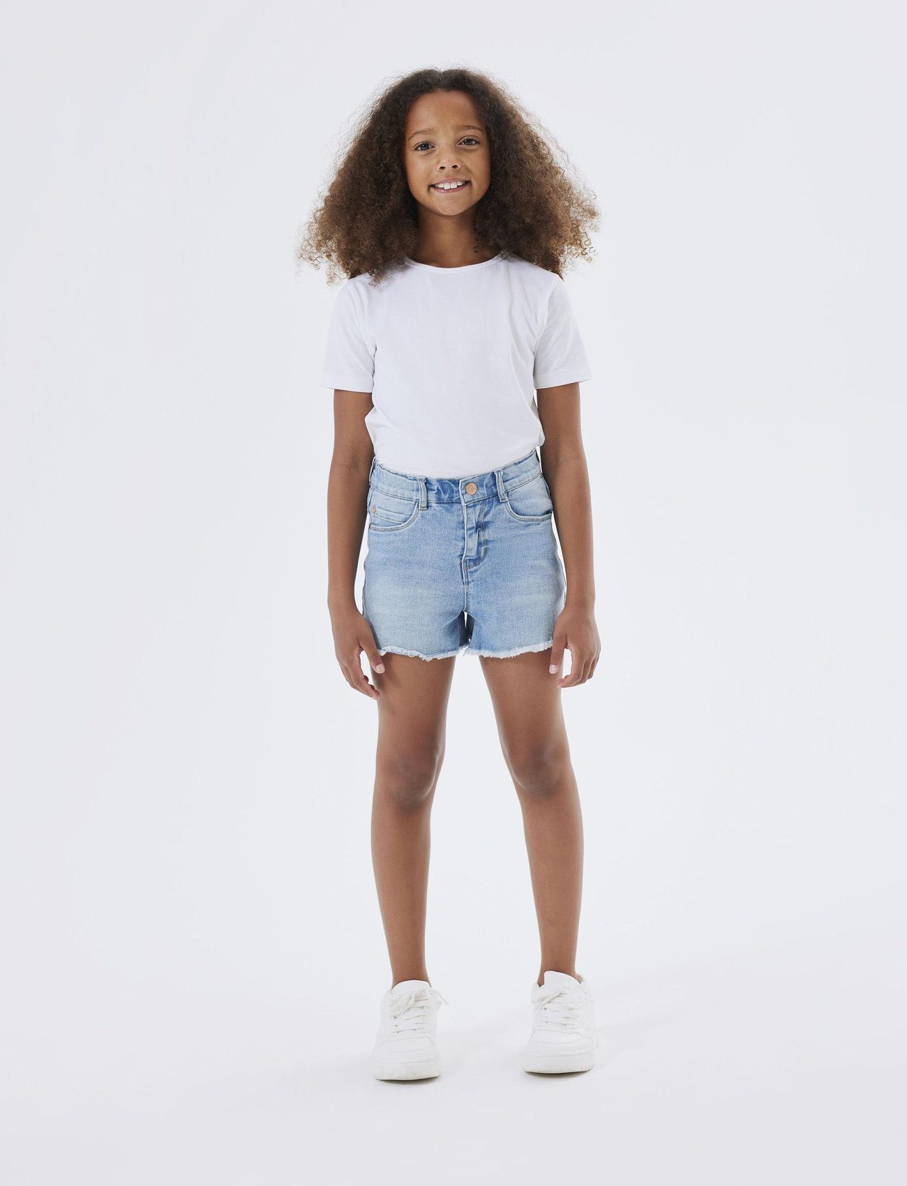 name it - NKFROSE HW MOM DNM SHORTS 8222-YA NOOS - lühikesed teksapüksid - medium blue denim - 0