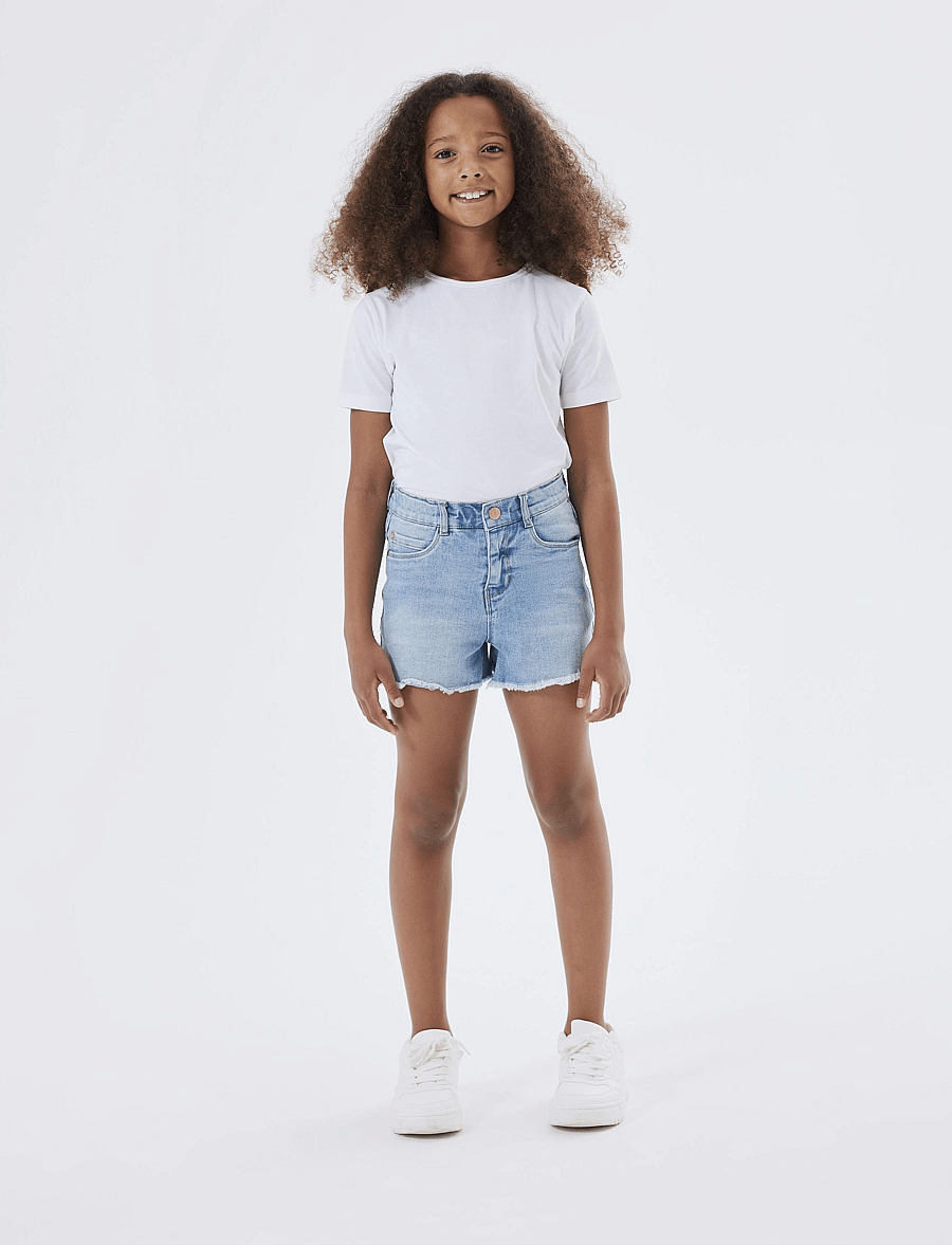 name it - NKFROSE HW MOM DNM SHORTS 8222-YA NOOS - denimshorts - medium blue denim - 0