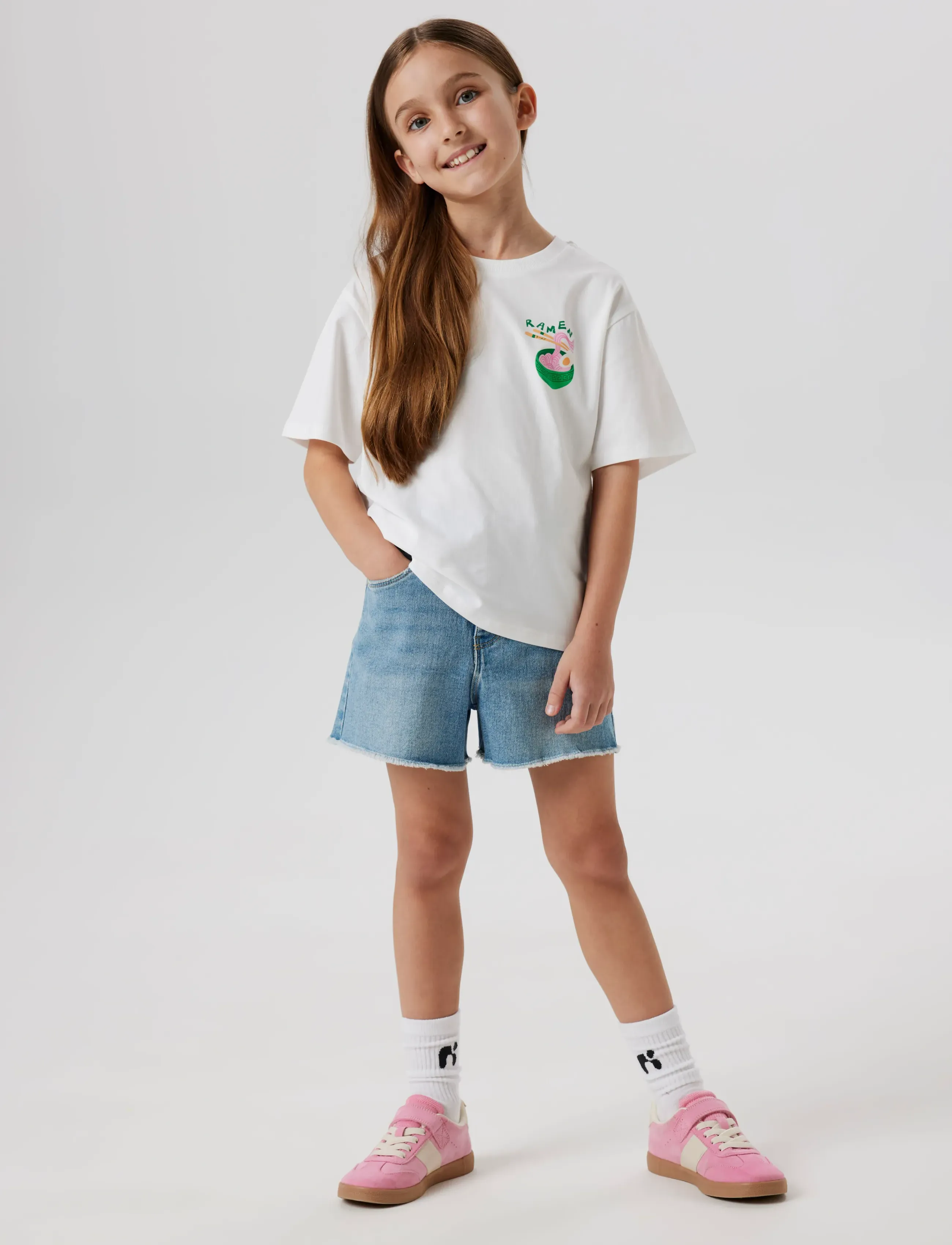 name it - NKFROSE HW MOM DNM SHORTS 8222-YA NOOS - denimshorts - medium blue denim - 5