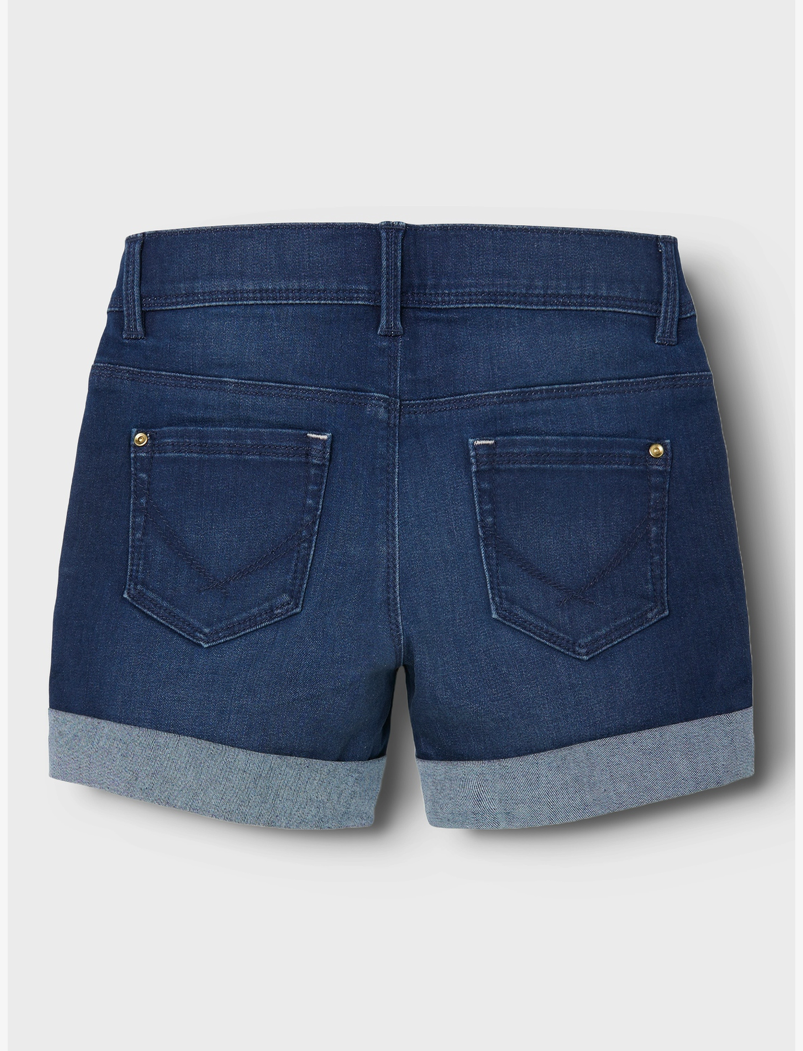 name it - NKFSALLI SLIM DNM SHORTS 5221-TA NOOS - medium blue denim - 2