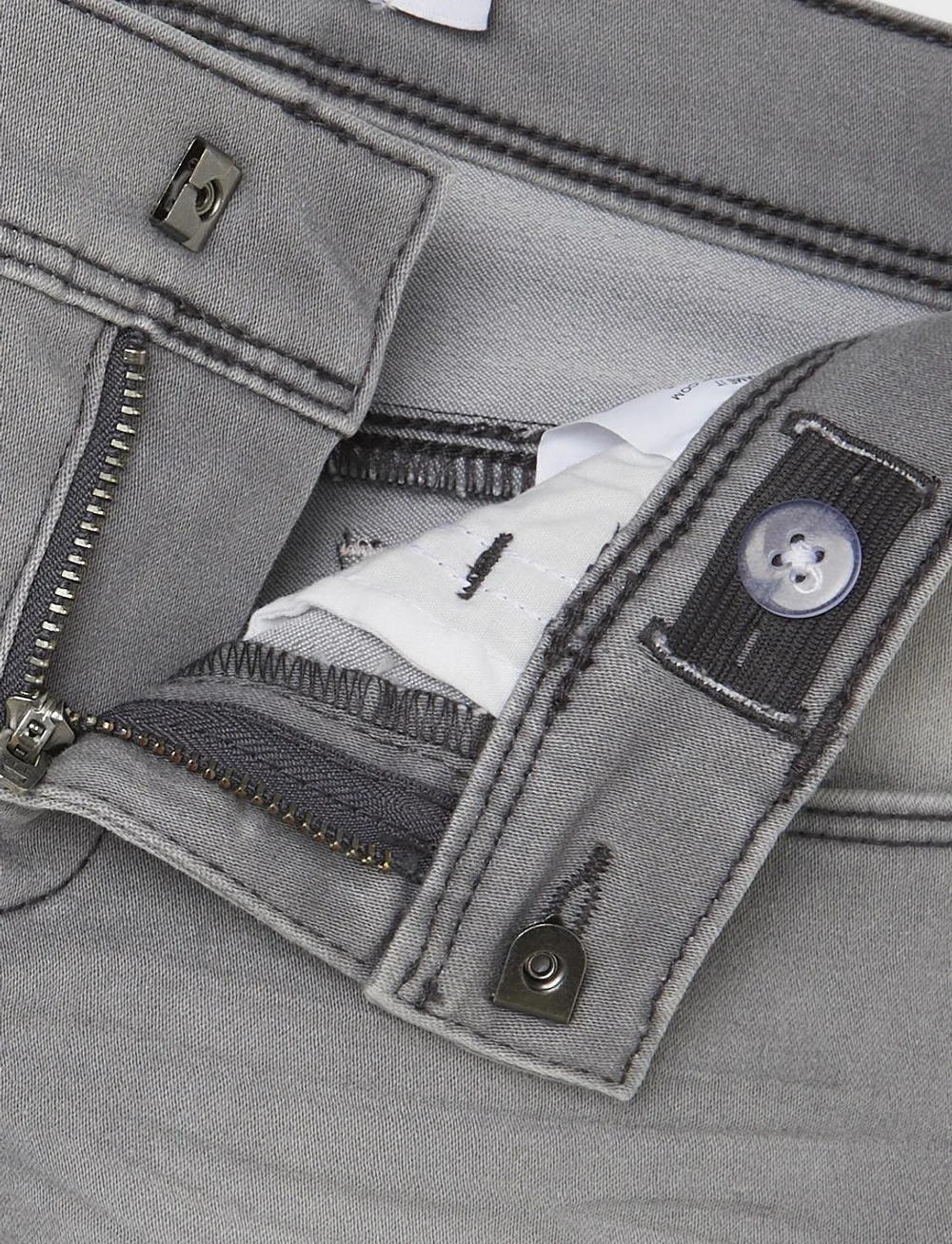 name it - NKFSALLI DNMTASIS SHORTS - short en jeans - medium grey denim - 3