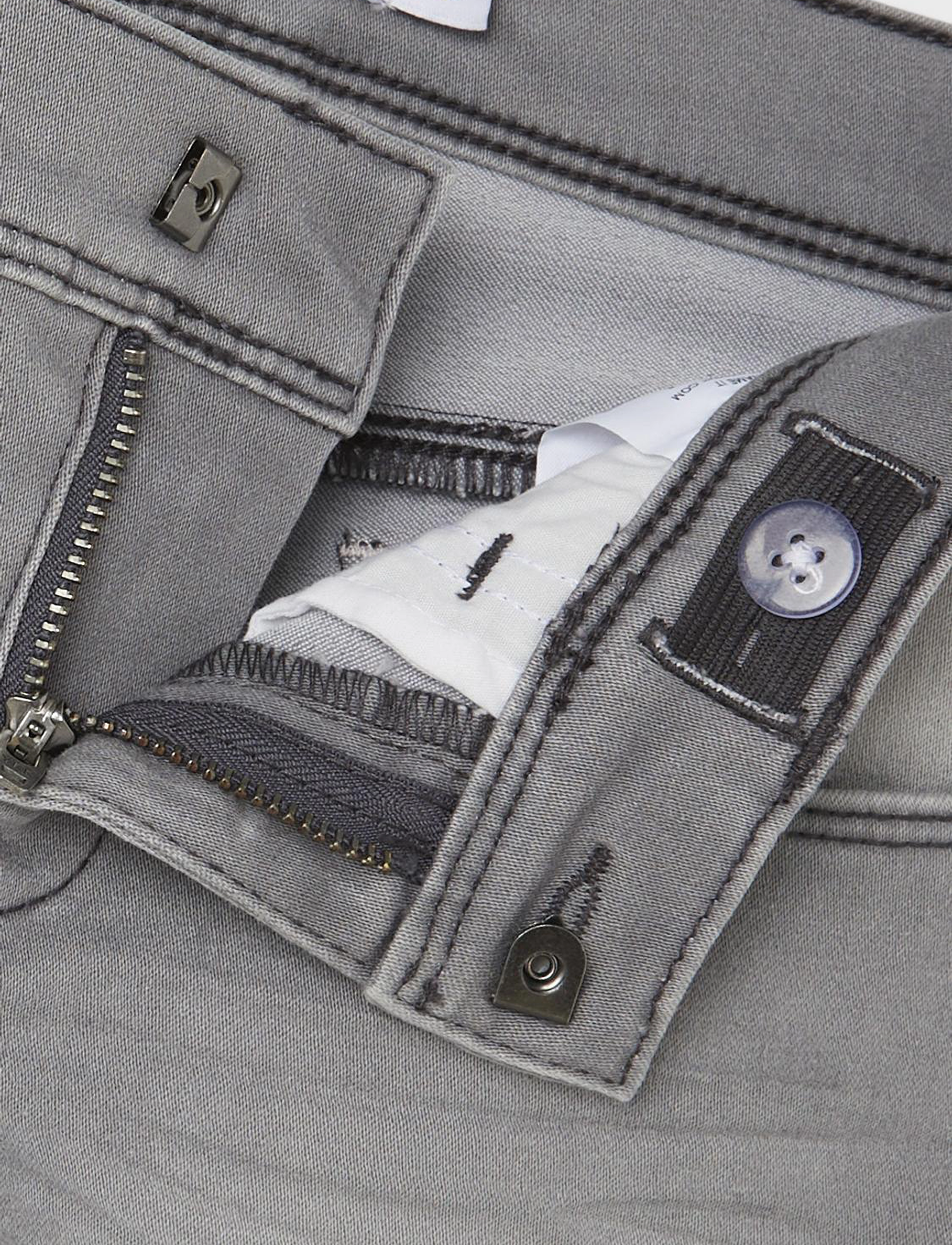 name it - NKFSALLI SLIM DNM SHORTS 5221-TA NOOS - medium grey denim - 3