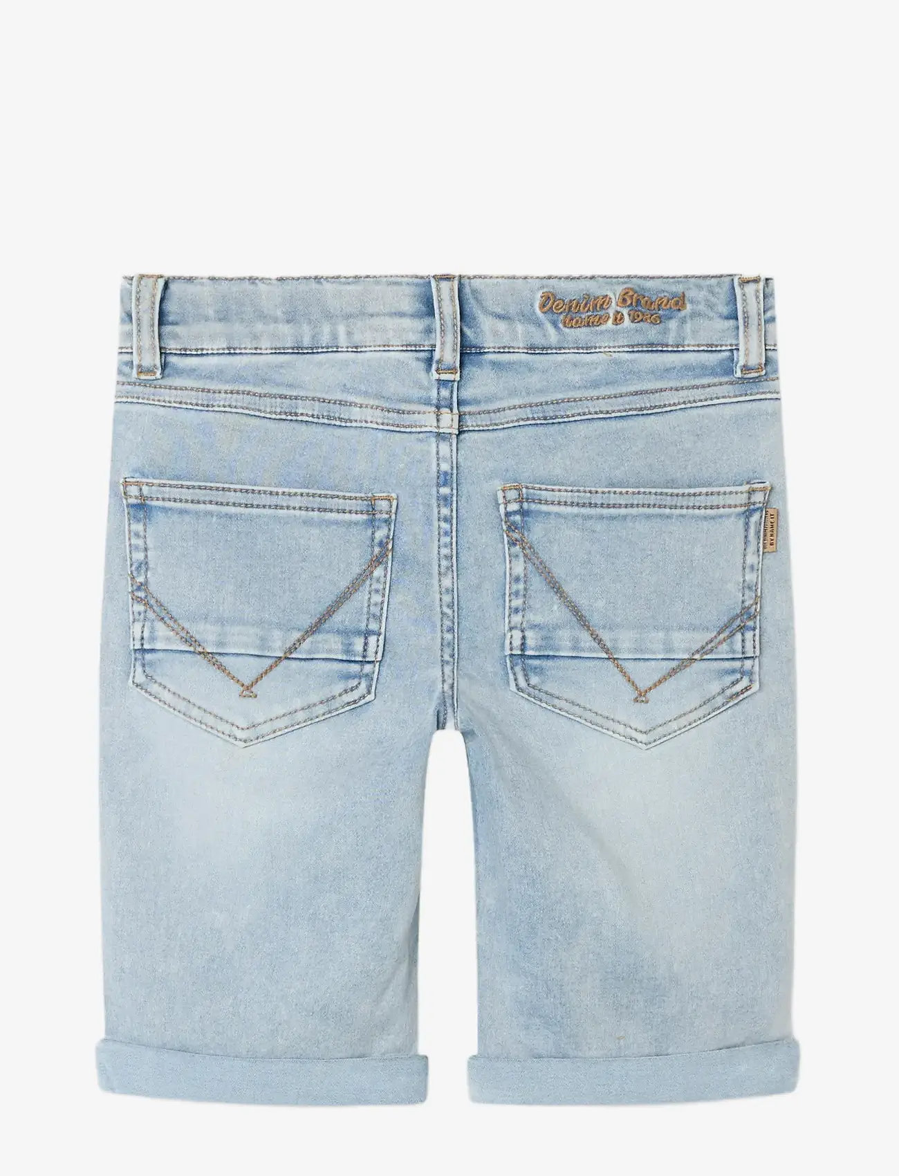 name it - NKMTHEO XSL DNM L SHORTS 6622-CL NOOS - denimshorts - light blue bleached denim - 2