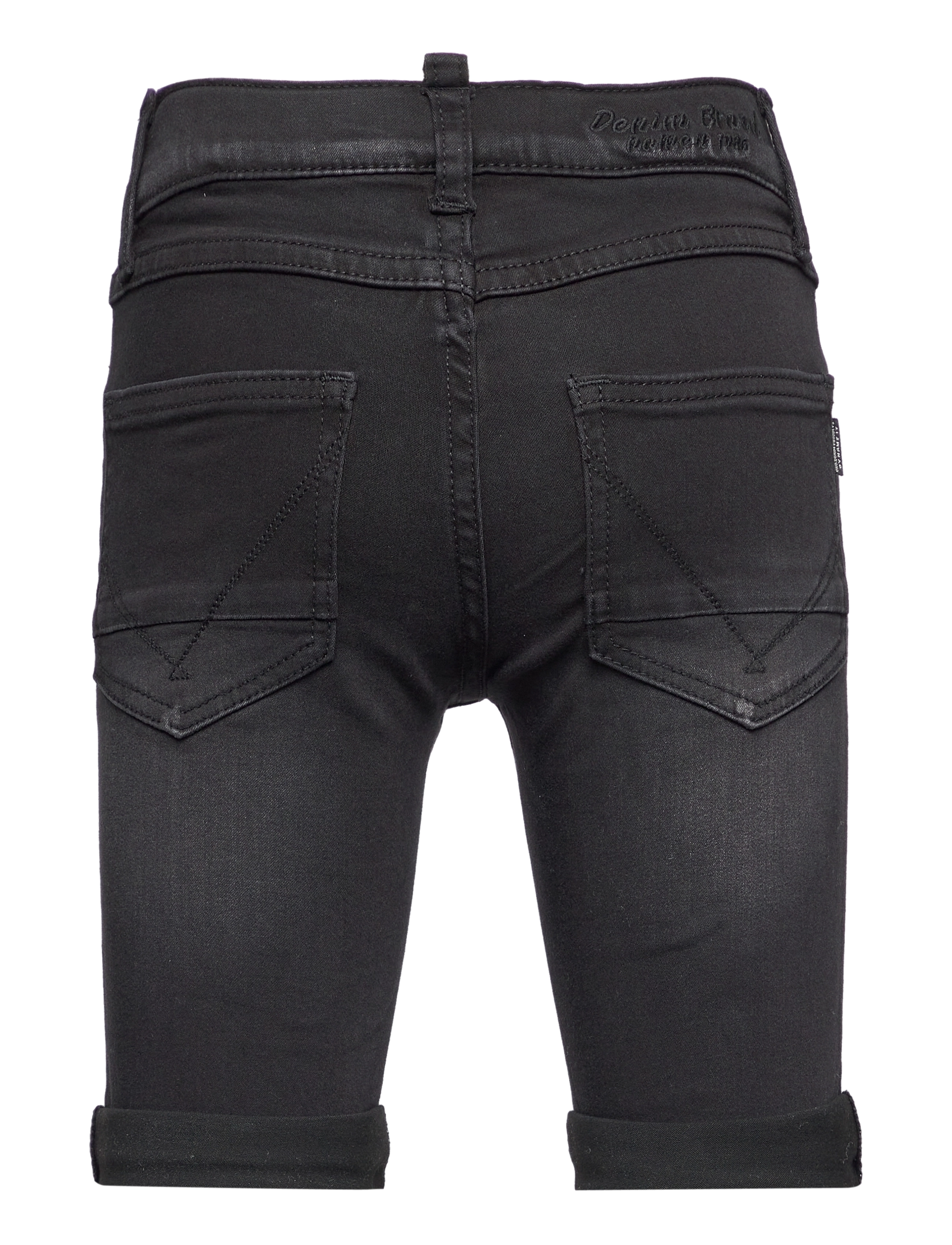 name it - NKMTHEO XSL DNM L SHORTS 6622-CL NOOS - denimshorts - black denim - 2