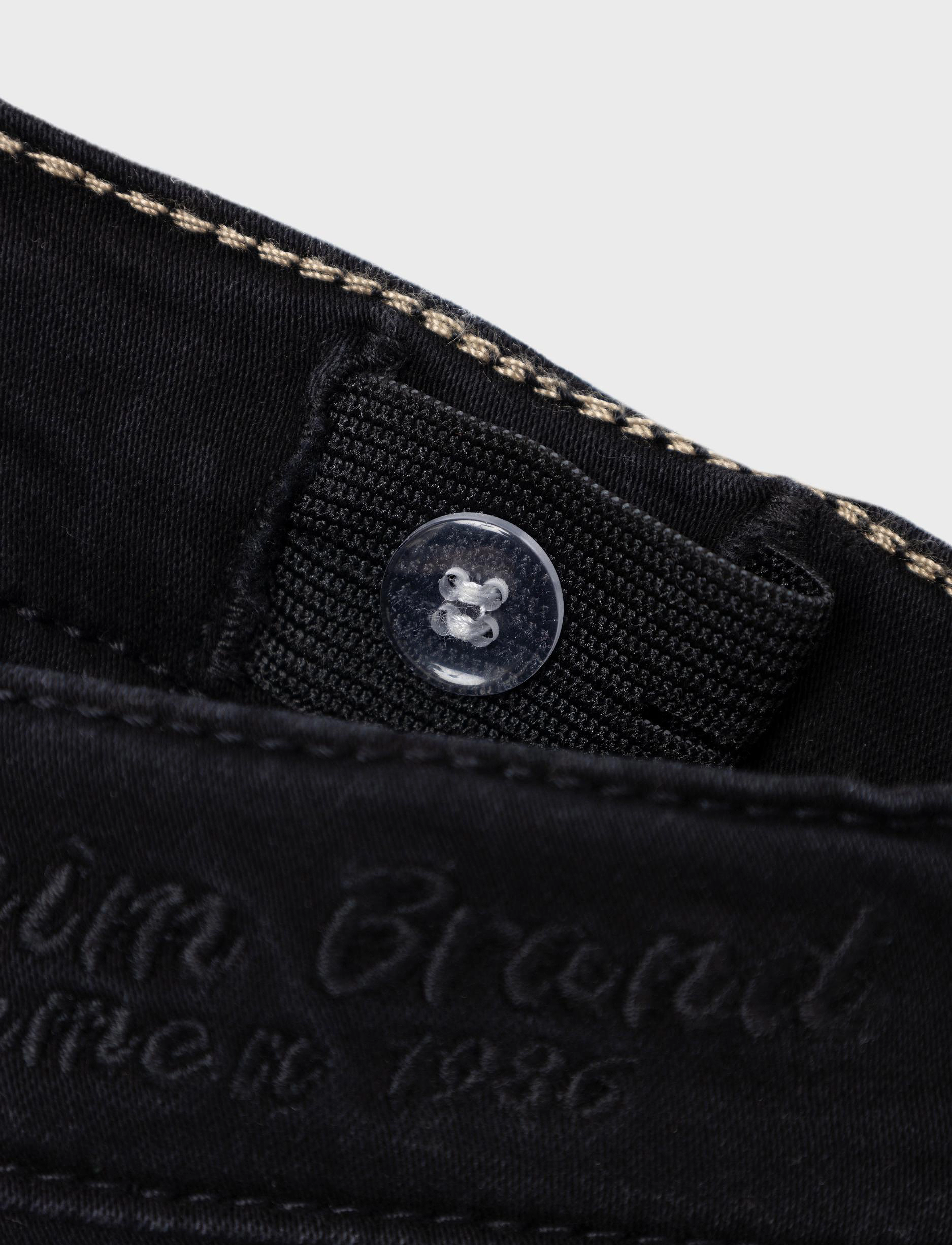 name it - NKMTHEO XSL DNM L SHORTS 6622-CL NOOS - denimshorts - black denim - 5