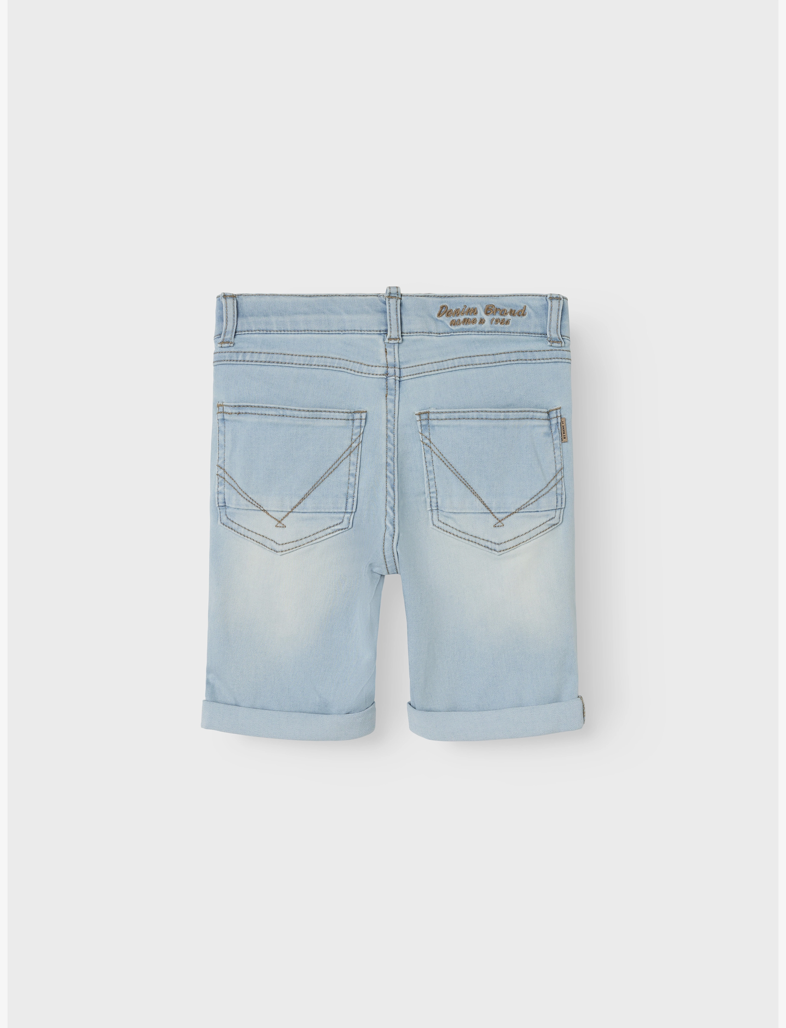 name it - NKMTHEO XSL DNM L SHORTS 6622-CL NOOS - jeansshorts - light blue denim - 2
