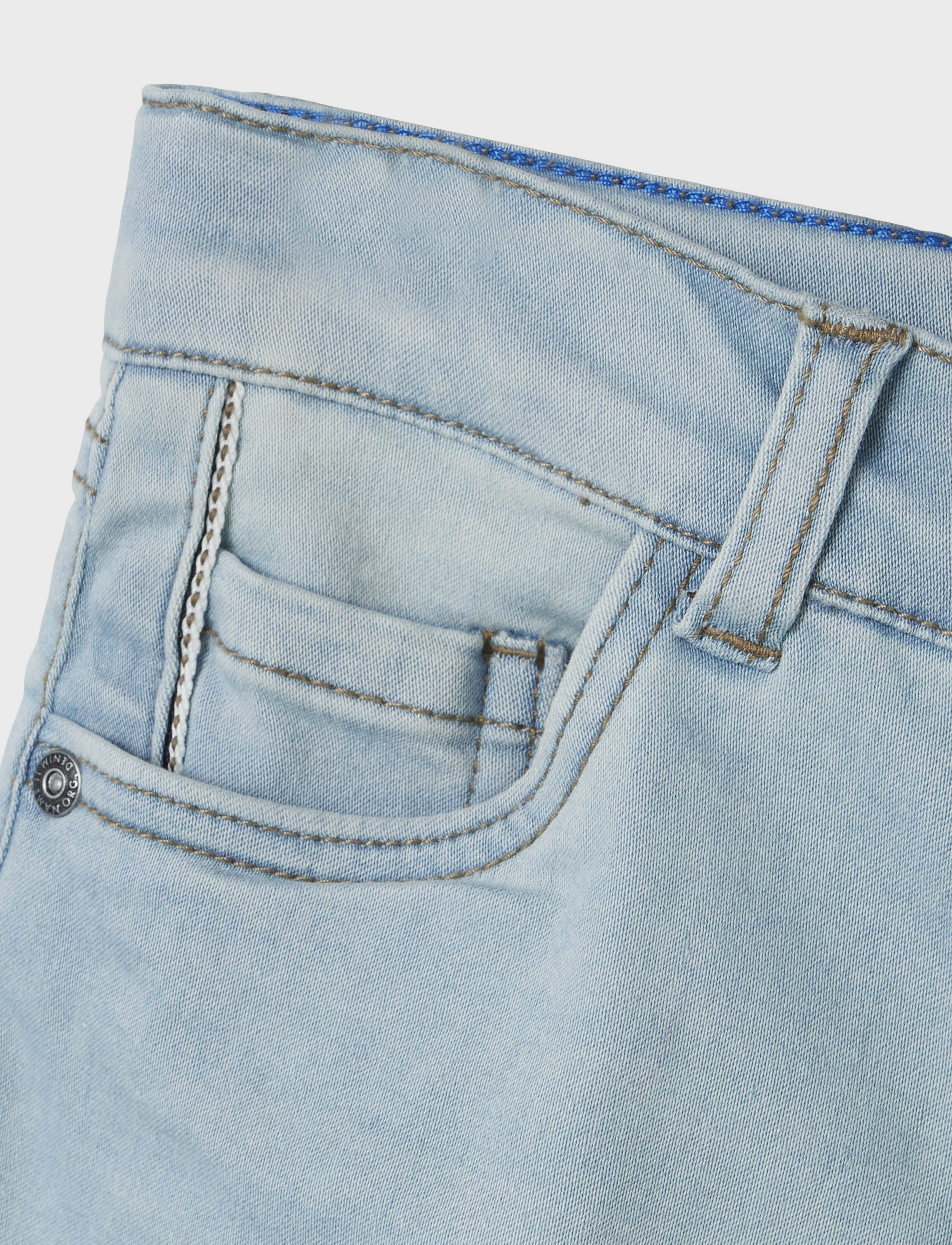 name it - NKMTHEO XSL DNM L SHORTS 6622-CL NOOS - jeansshorts - light blue denim - 5