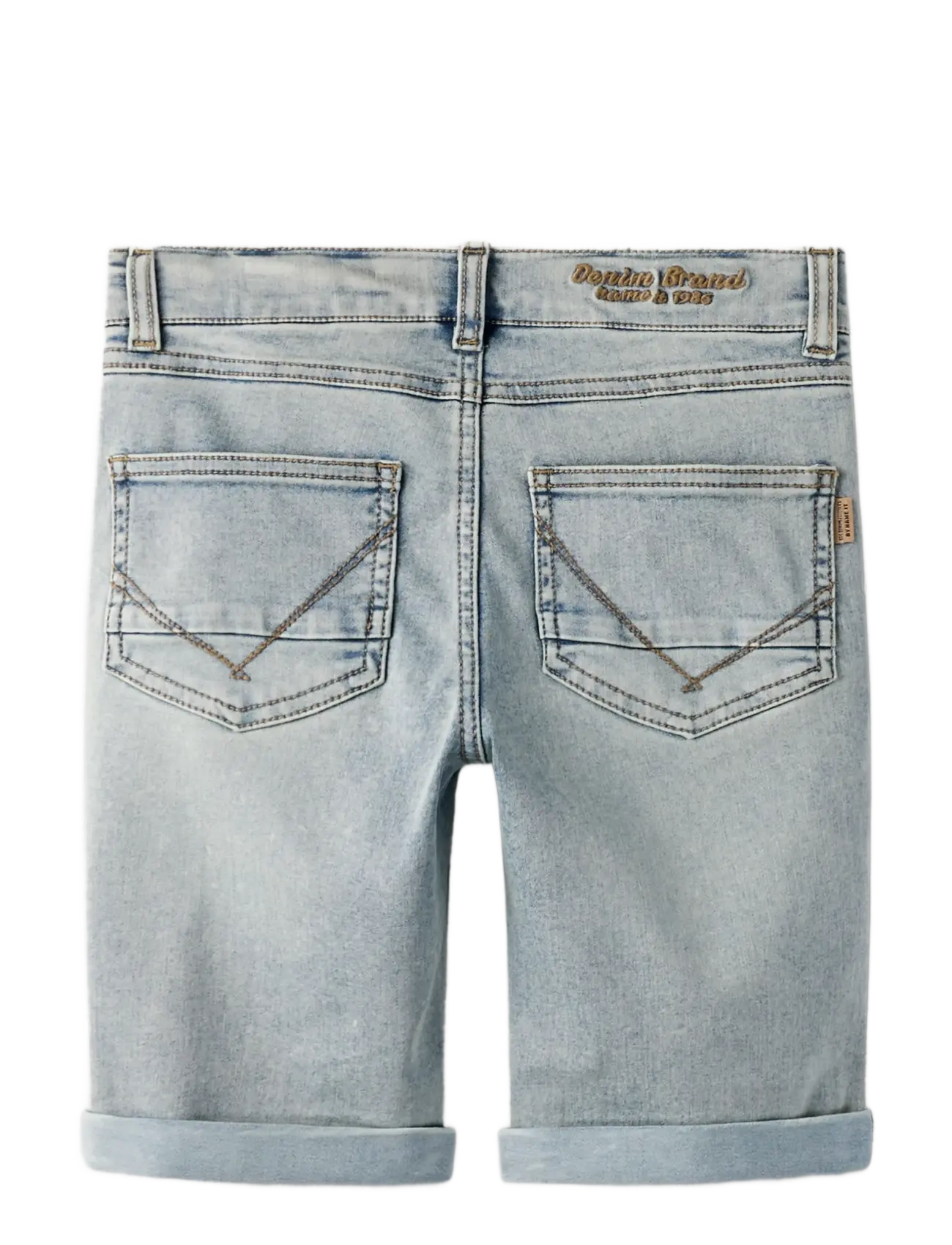name it - NKMTHEO XSL DNM L SHORTS 6622-CL NOOS - jeansshorts - light medium blue denim - 1