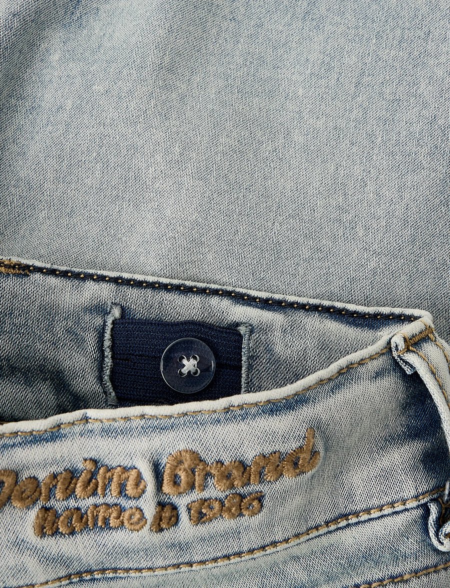 name it - NKMTHEO XSL DNM L SHORTS 6622-CL NOOS - jeansshorts - light medium blue denim - 2